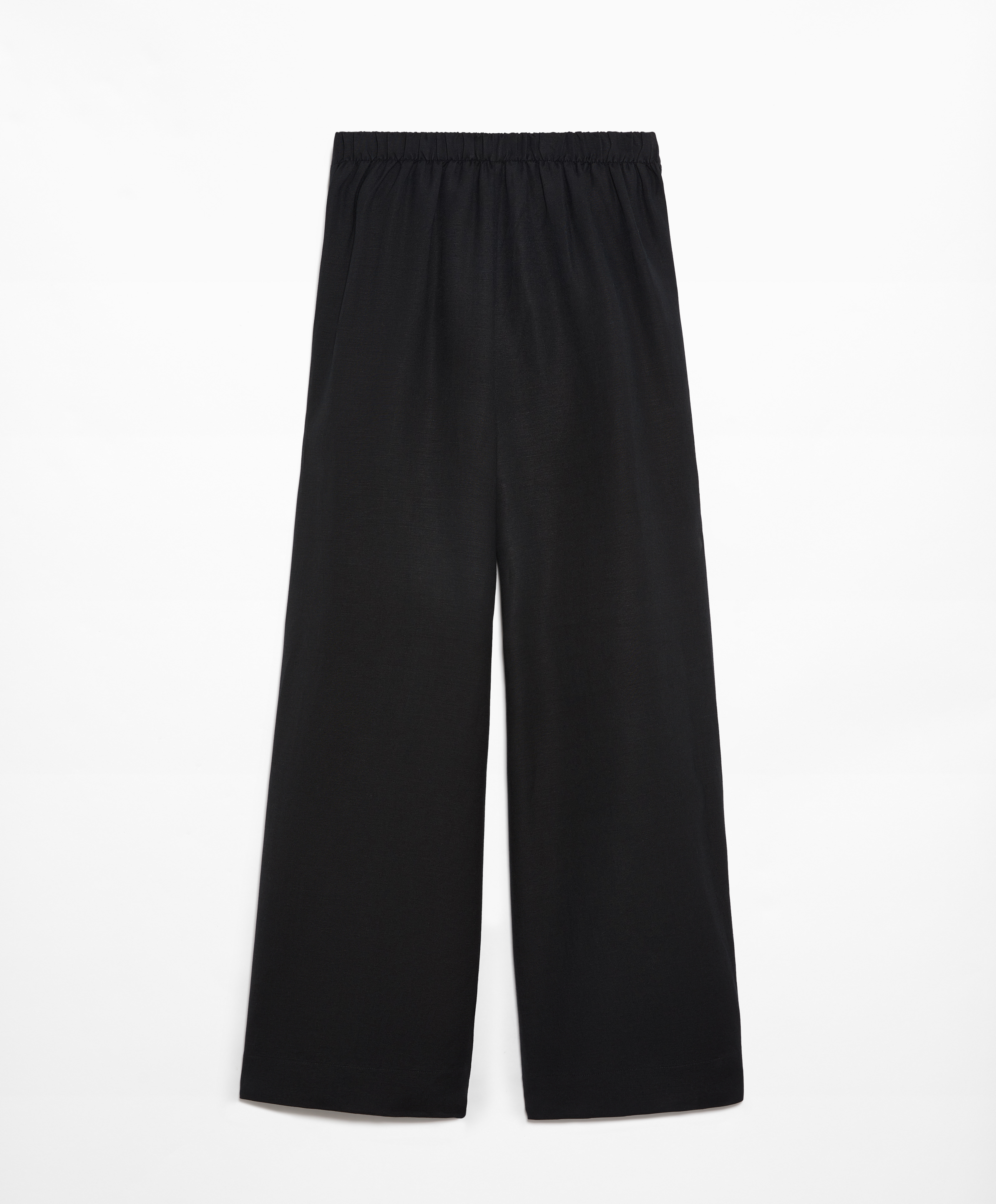 OYSHO Wrap trousers with linen