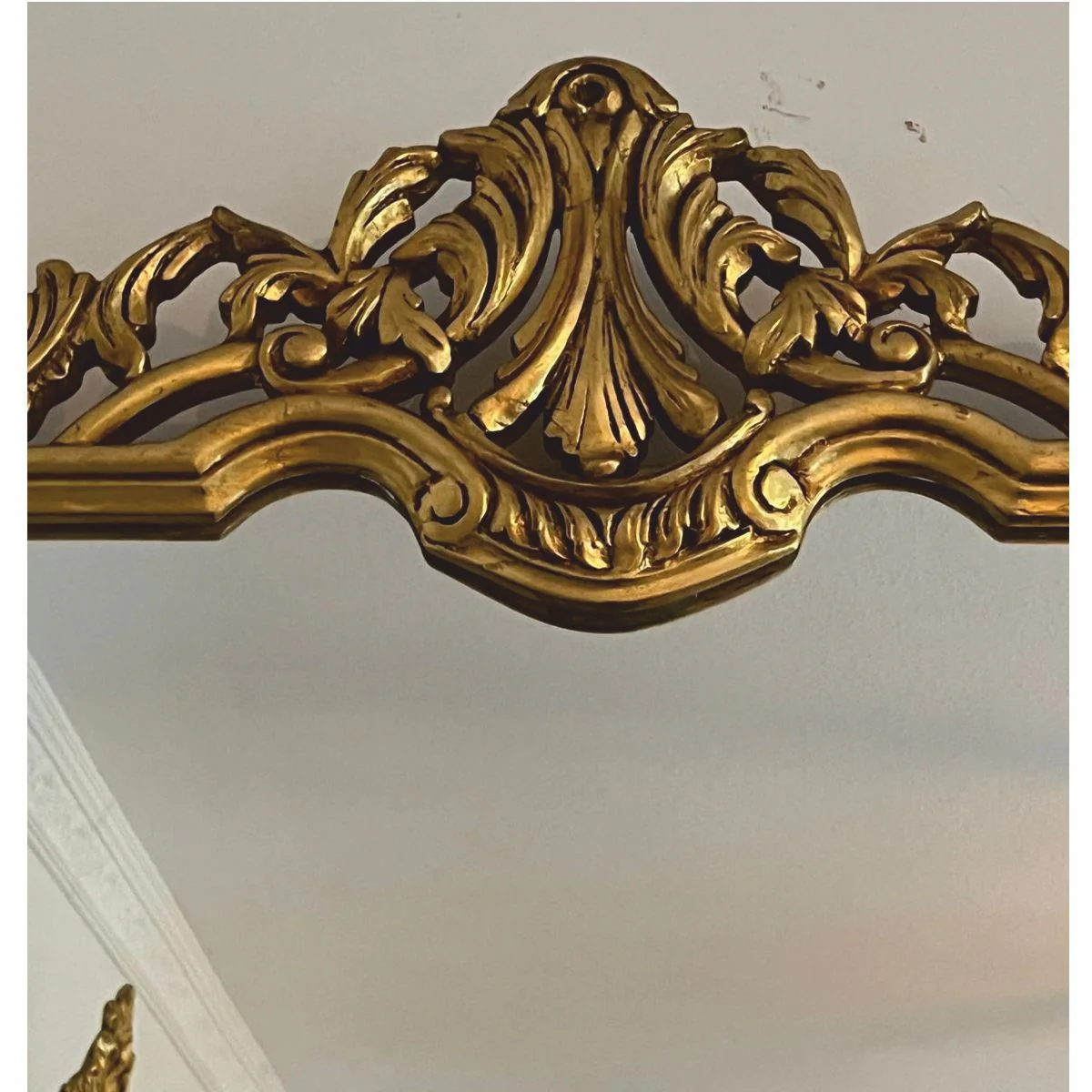 Baroque mirror antique gold H. 110 cm - Baroque style interior