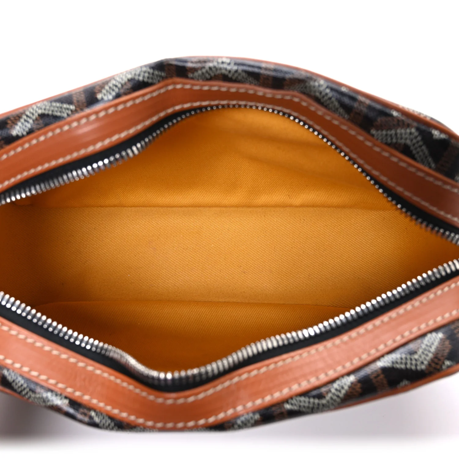 Goyardine Sac Cap Vert Black Gold - Top Club