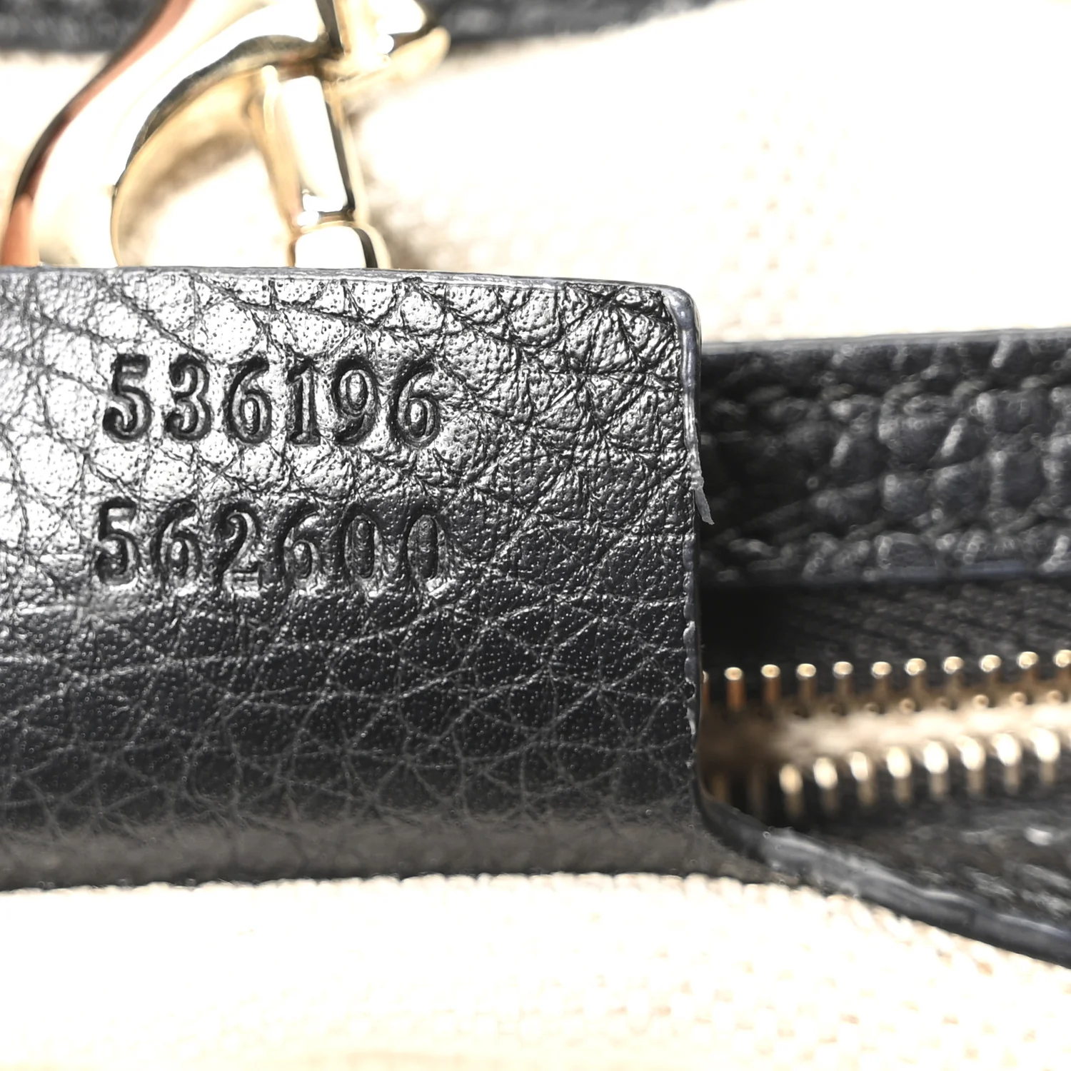 Pebbled Calfskin Medium Soho Chain Shoulder Bag Black - Top Club