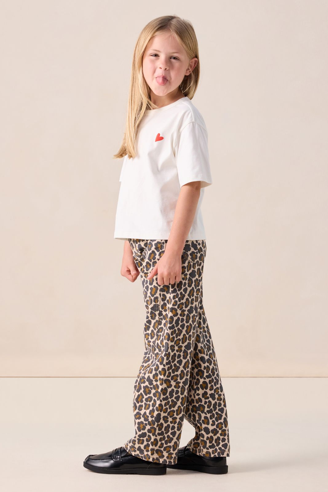 Wit T-shirt met embroidery