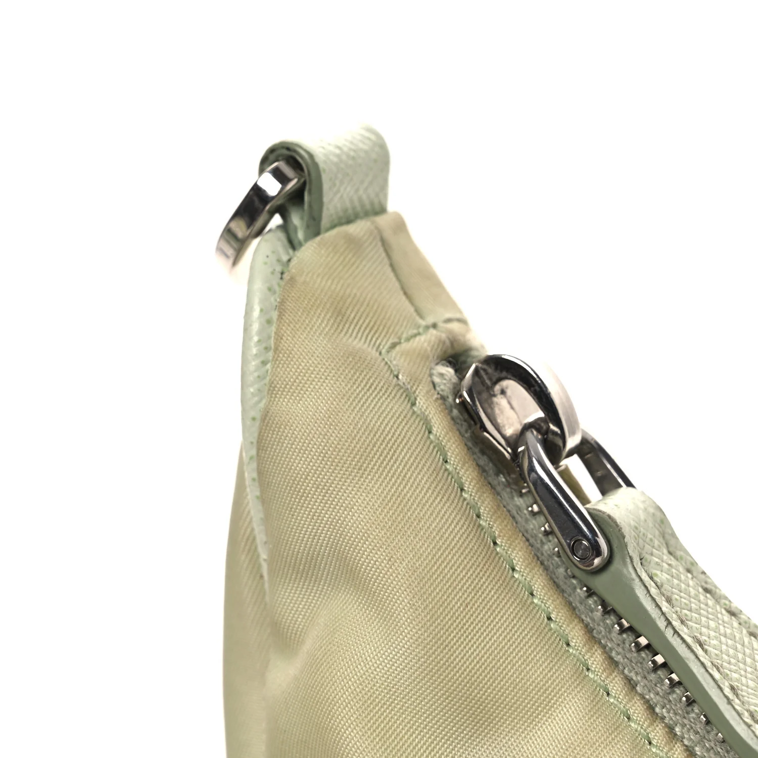 Re-Nylon Saffiano Re-Edition 2005 Shoulder Bag Acqua - Top Club