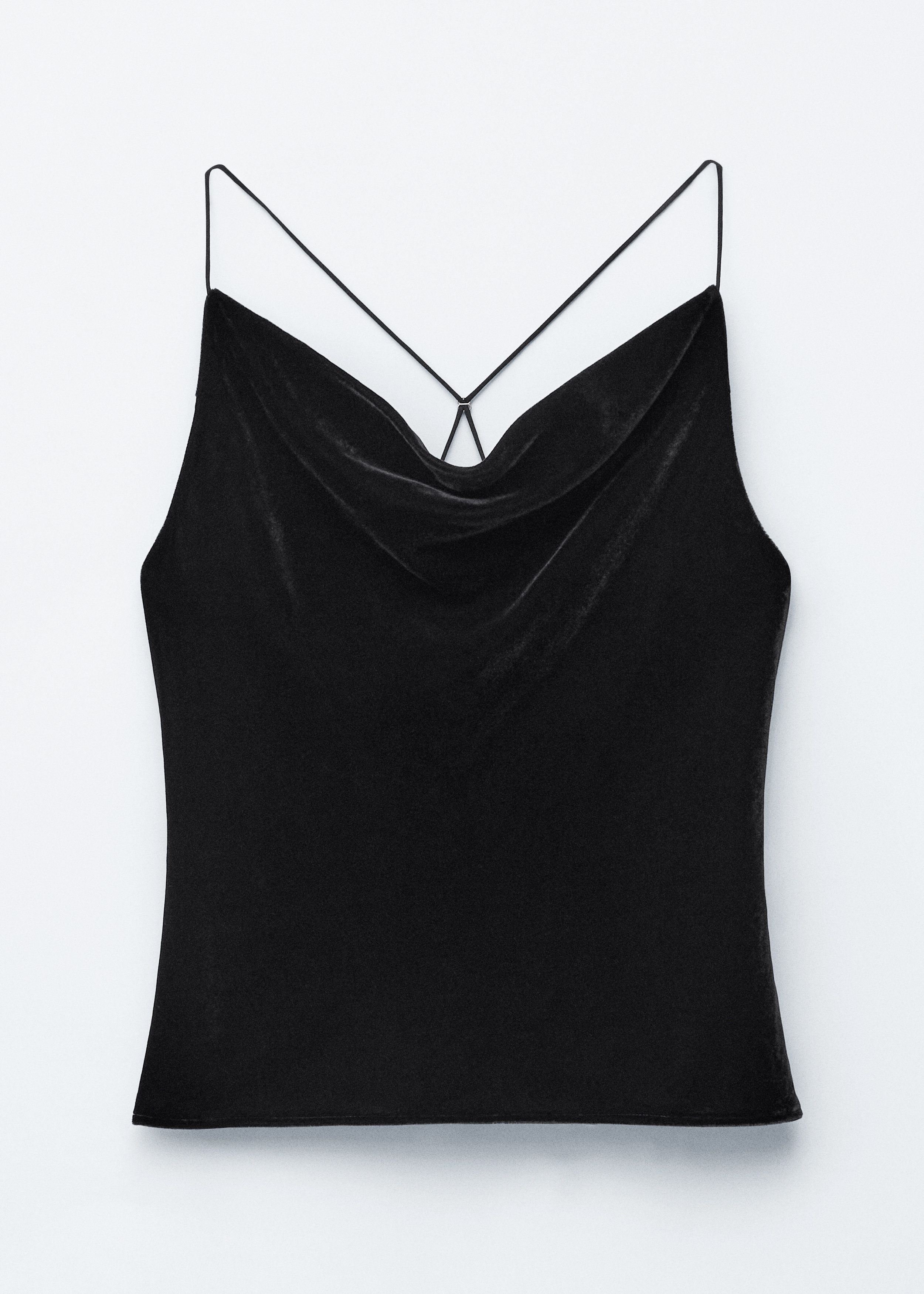 & Other Stories STRAPPY VELVET TOP