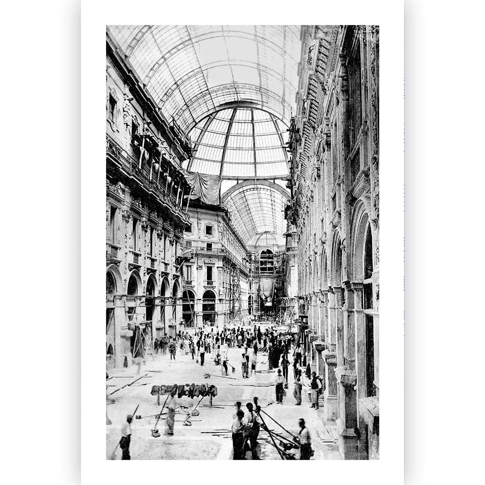 Poster Galleria Vittorio Emanuele 70x100 cm
