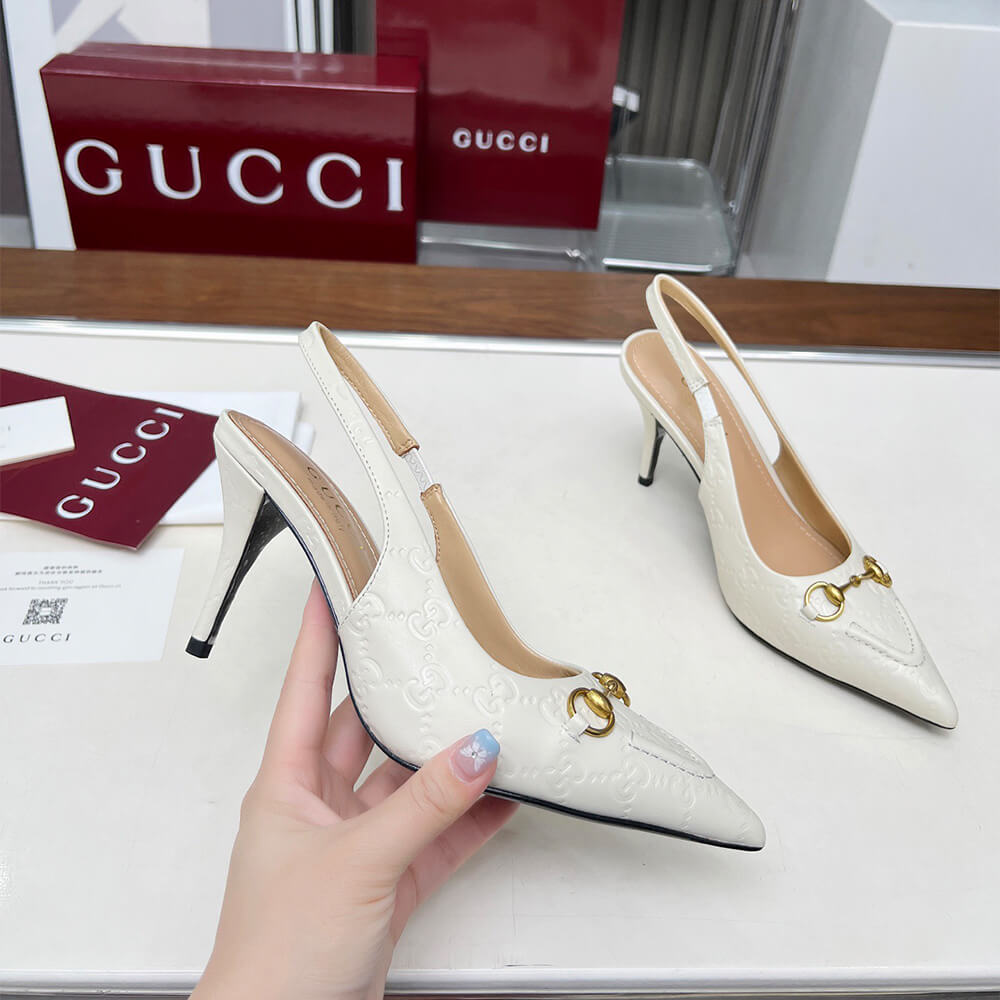 Gucci Women s slingback pump with Horsebit - Top Club