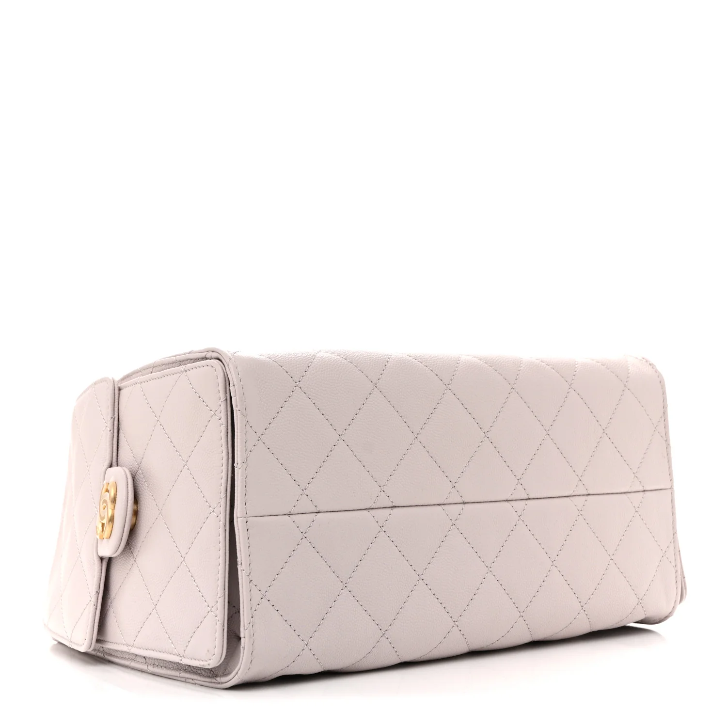 Caviar Quilted Small Chanel 25 Handbag Lilas Lilac - Top Club