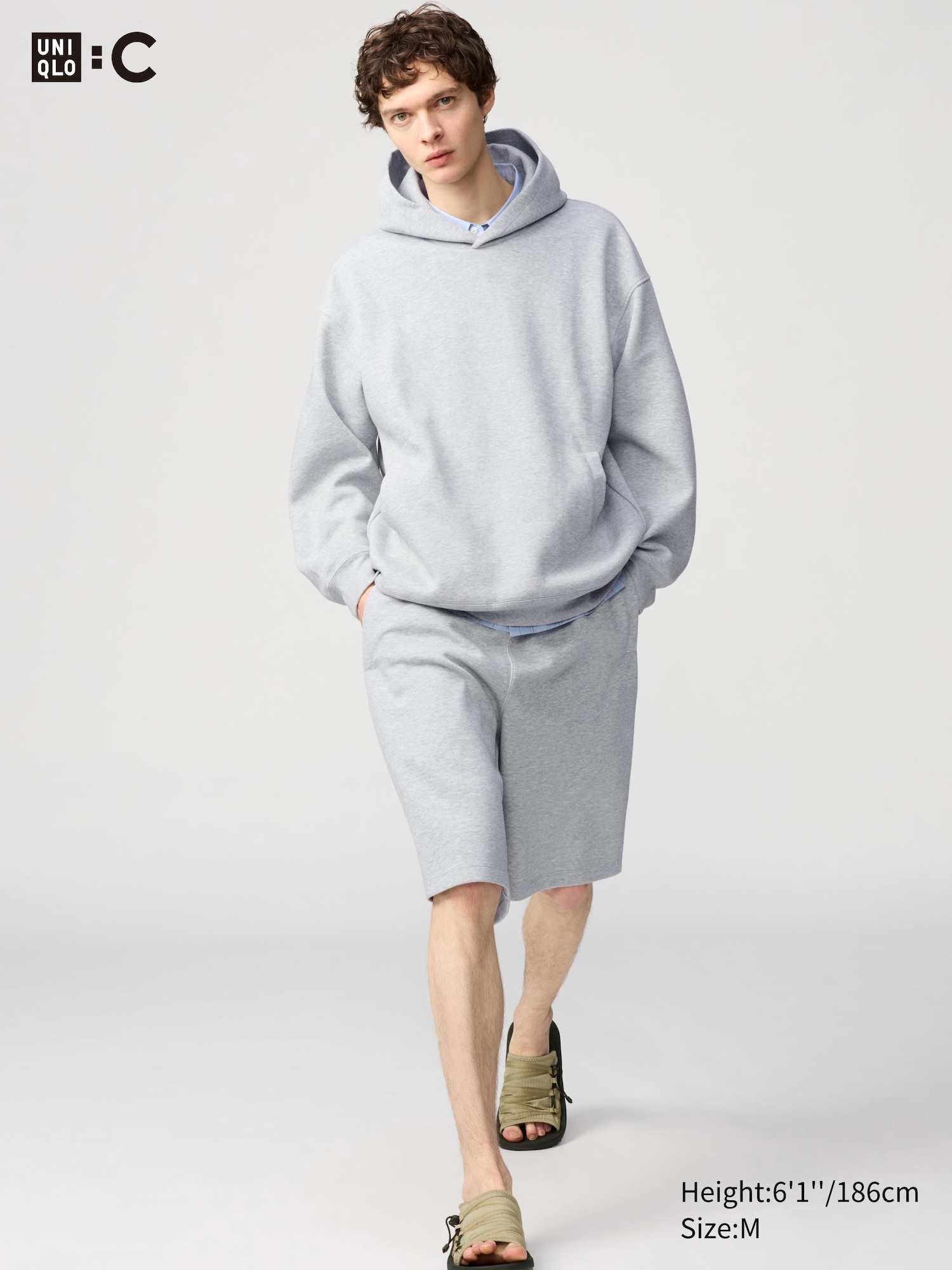 UNIQLO : C Sweat Wide Shorts
