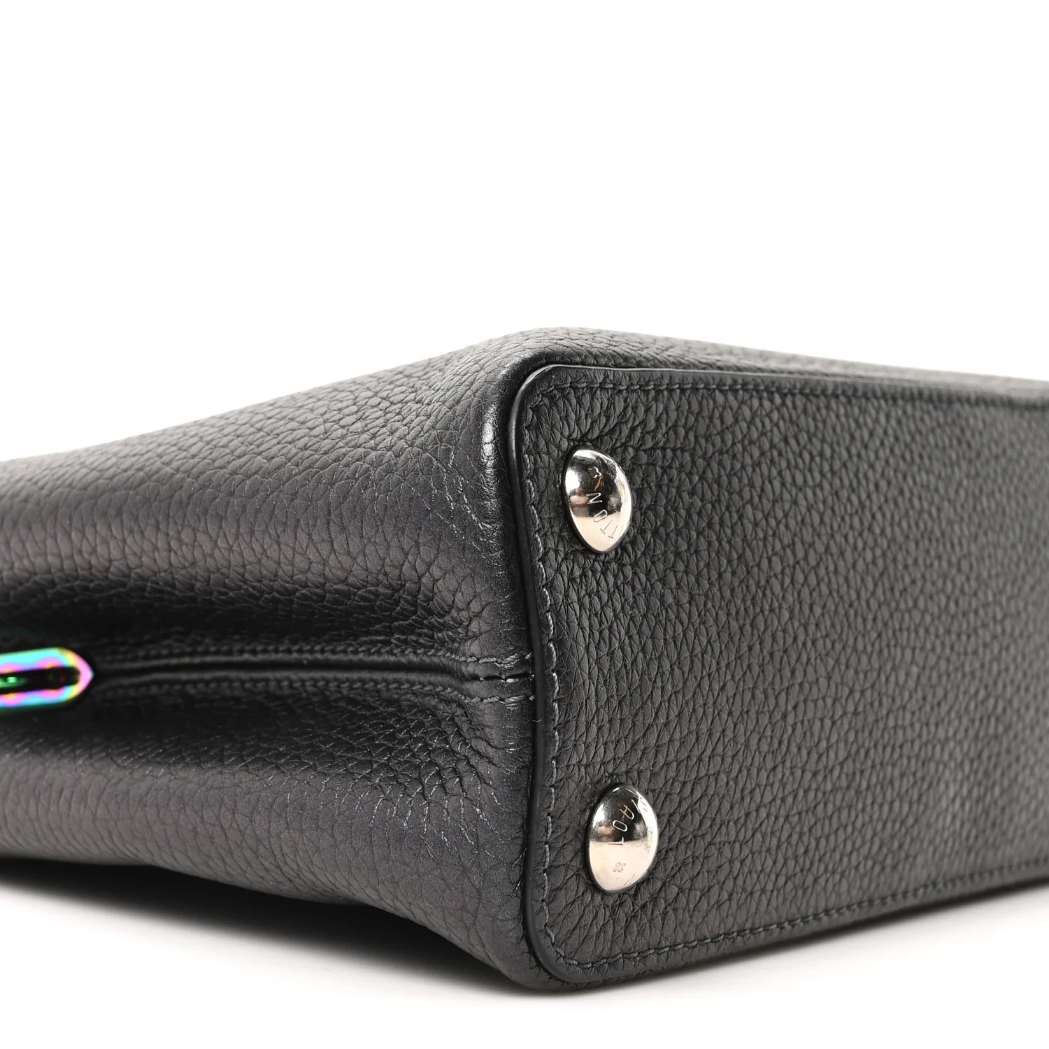 Taurillon Capucines BB Scarabeo Iridescent Black - Top Club