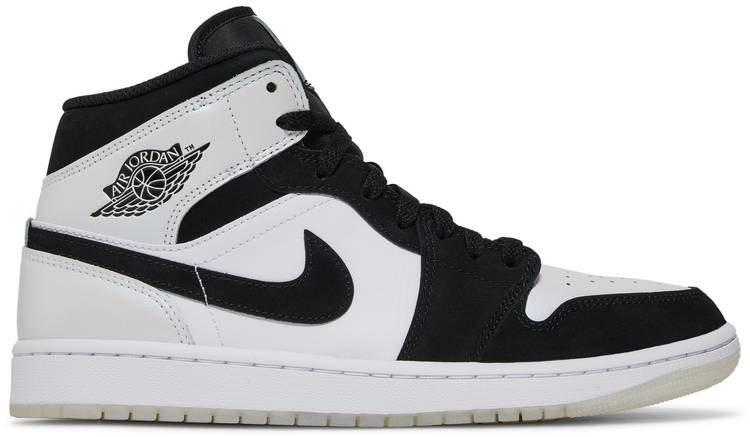 Air Jordan 1 Mid SE  Diamond Shorts  DH6933-100 - Sneaker Replica Workshop