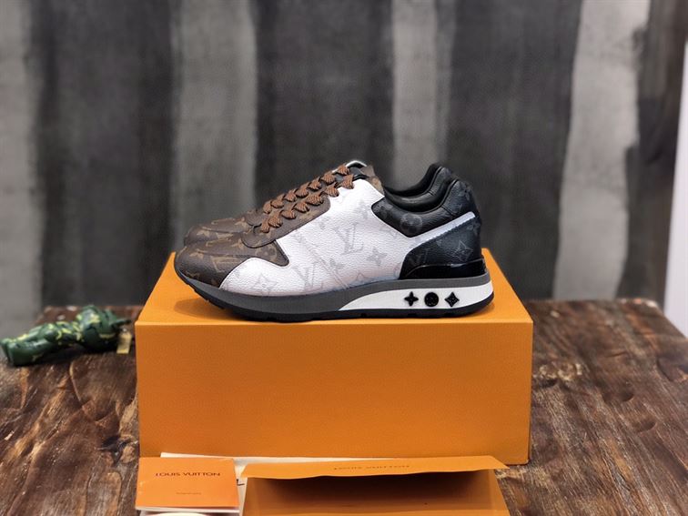 LOUIS VUITTON RUN AWAY SNEAKERS IN SLIVER   LVS008 - Sneaker Replica Workshop