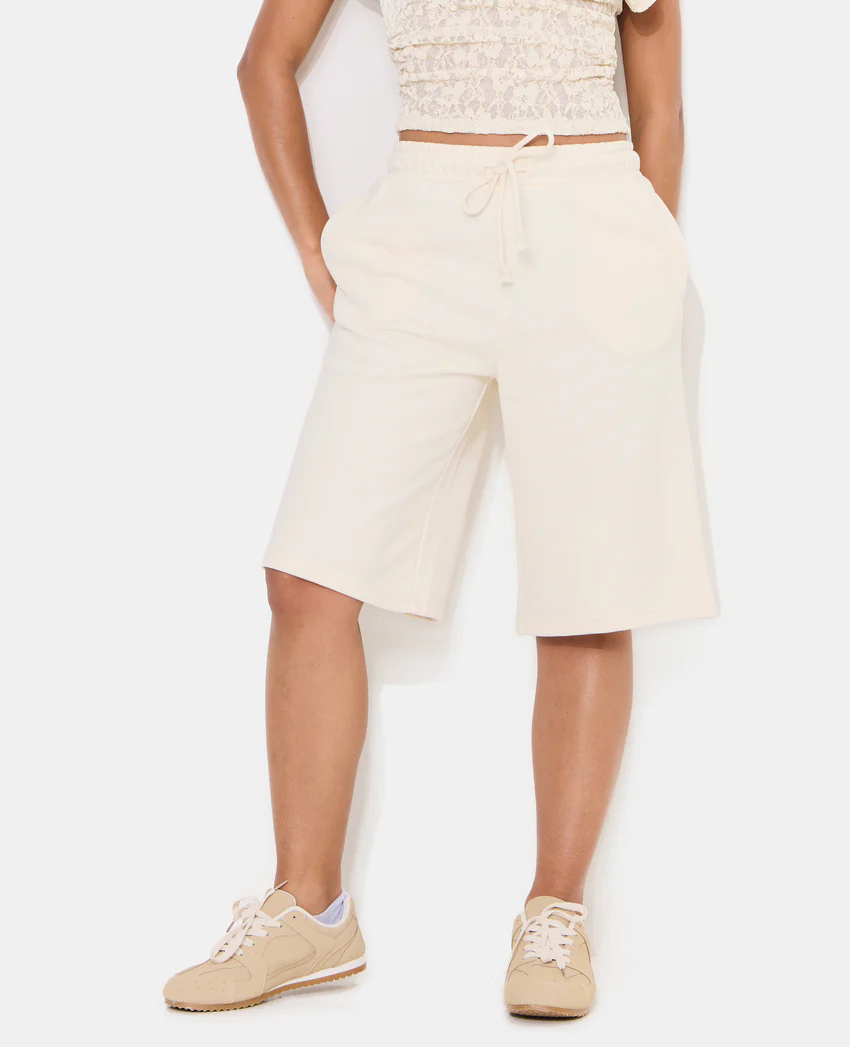 Pimkie Bermuda en molleton taille élastiquée