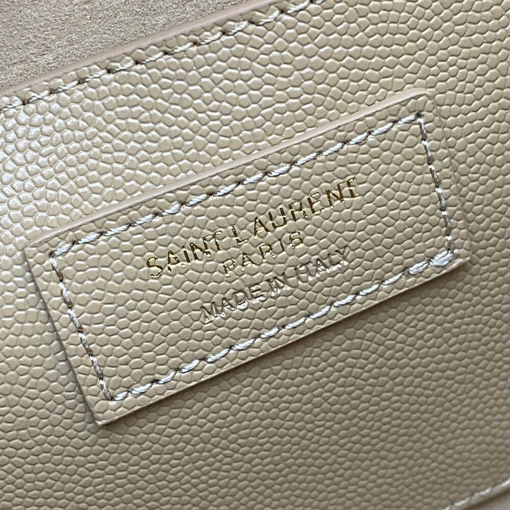 YSL kate medium tassel in grain de poudre embossed leather - Top Club
