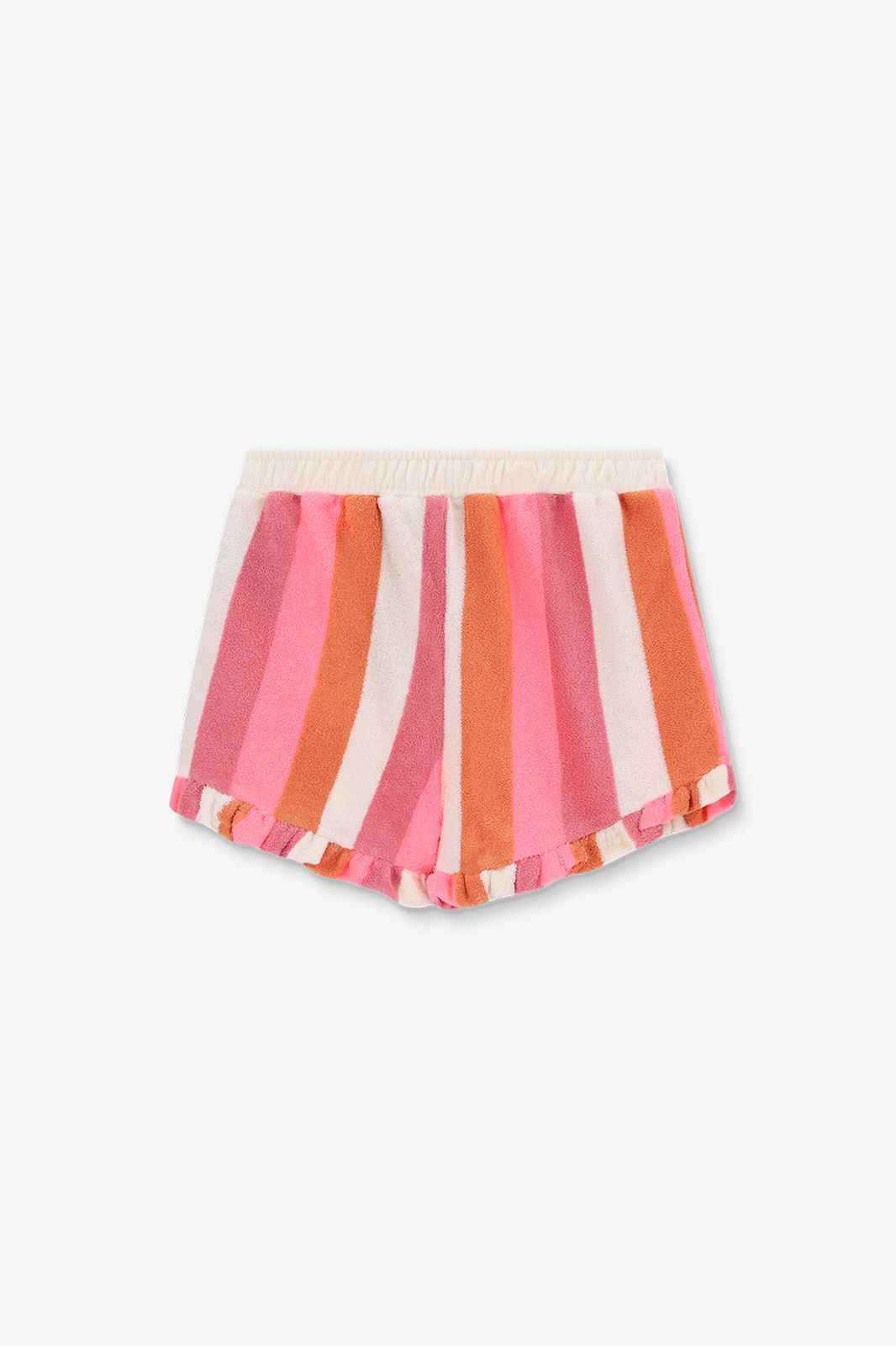 Multicolour badstof short