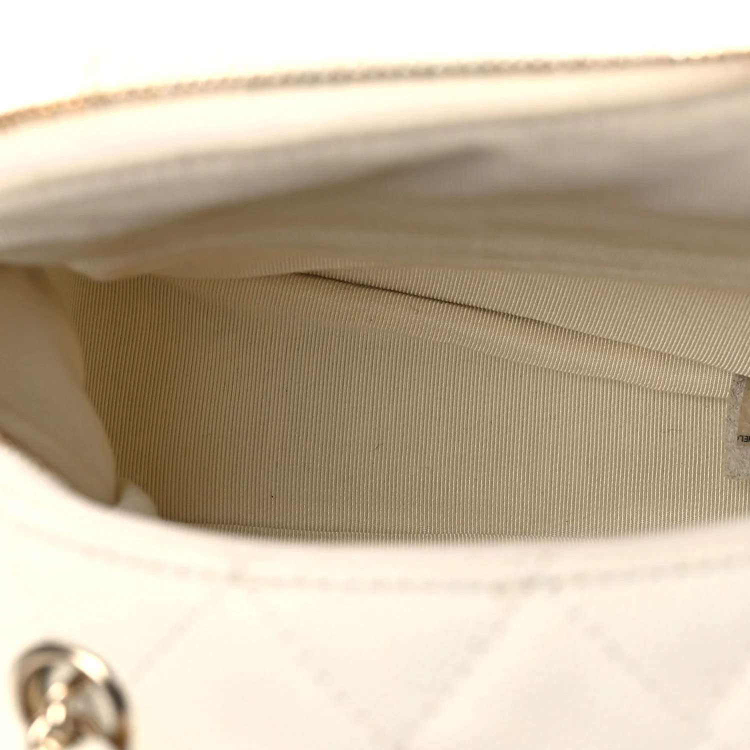 Caviar Quilted Small CC Day Backpack White - Top Club