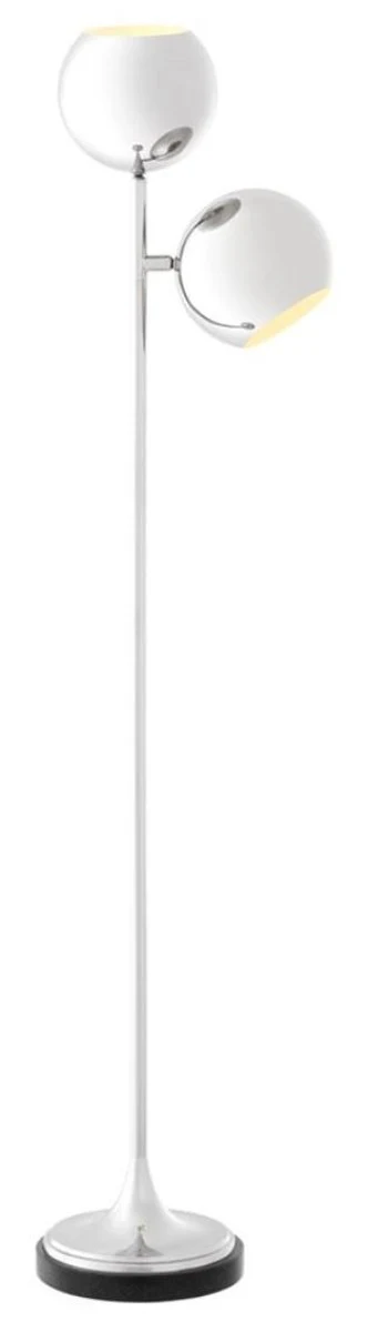 Floor lamp silver / black Ø 32 x H. 140 cm - luxury furniture