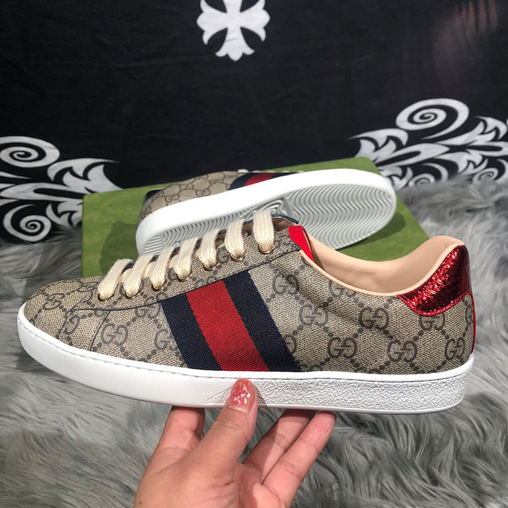 Ace GG Supreme sneaker with bees