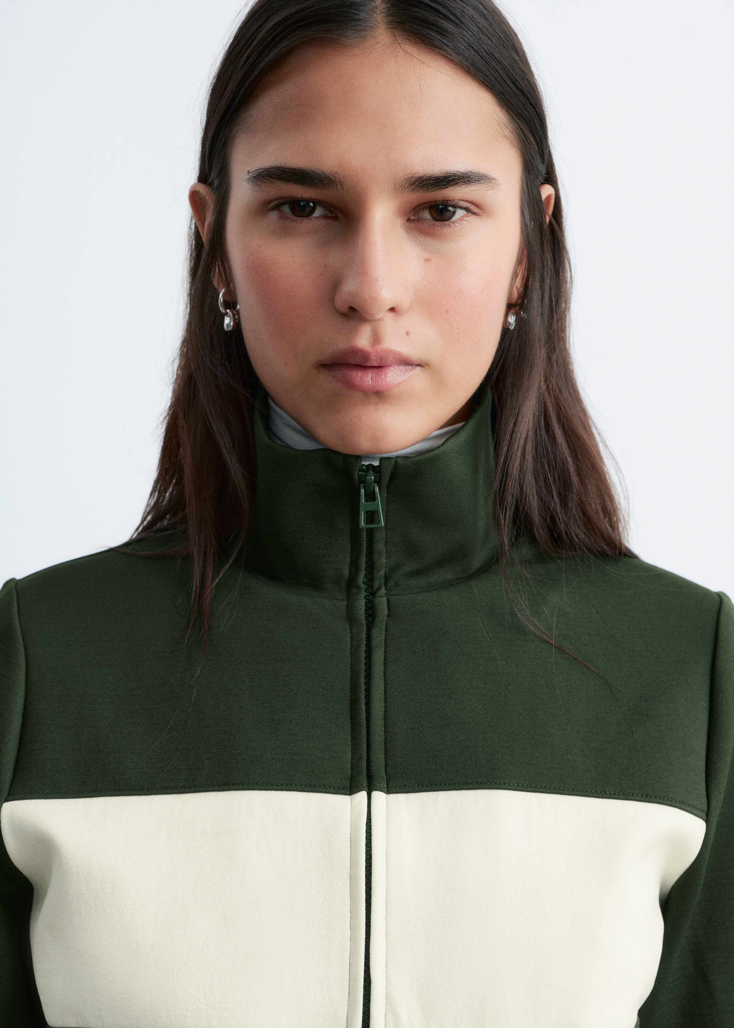 & Other Stories SCUBA ZIP-UP JACKET