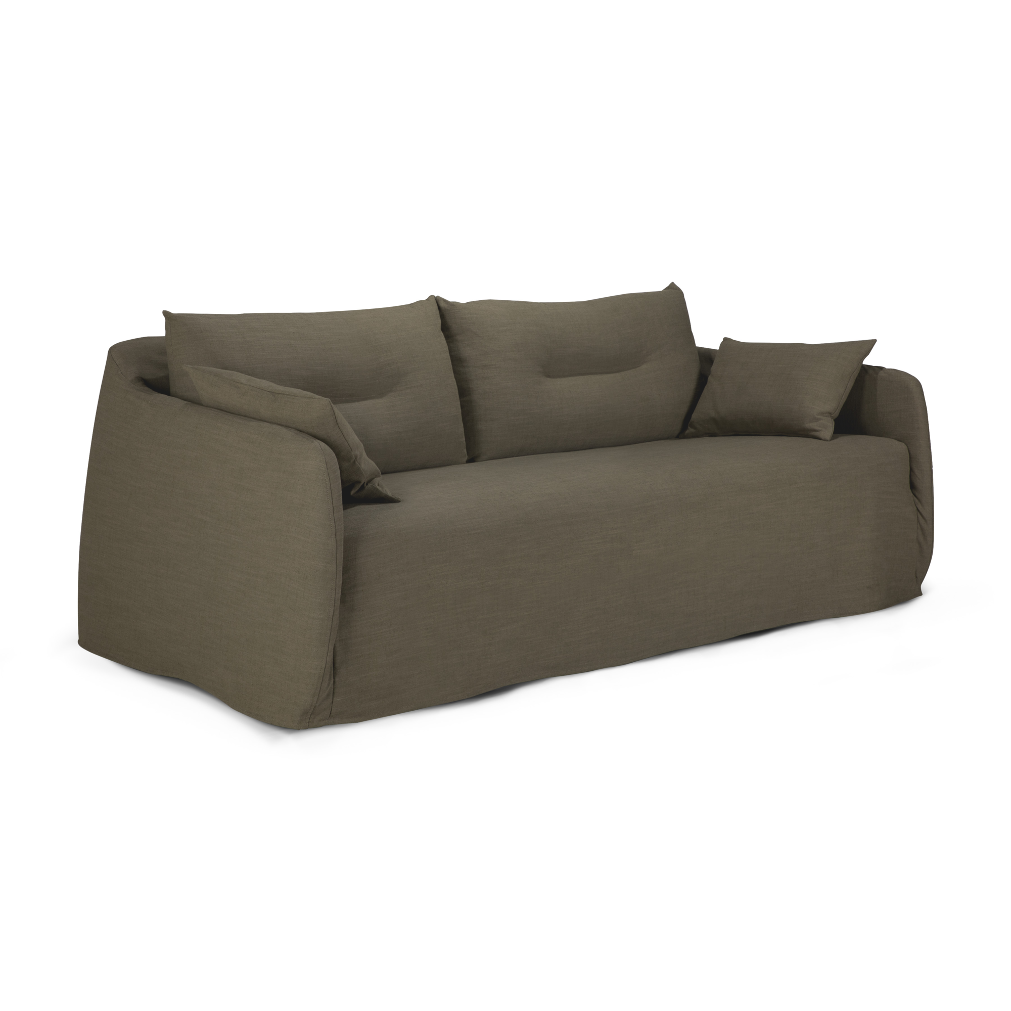 2-zitsbank Weave 200 cm groen