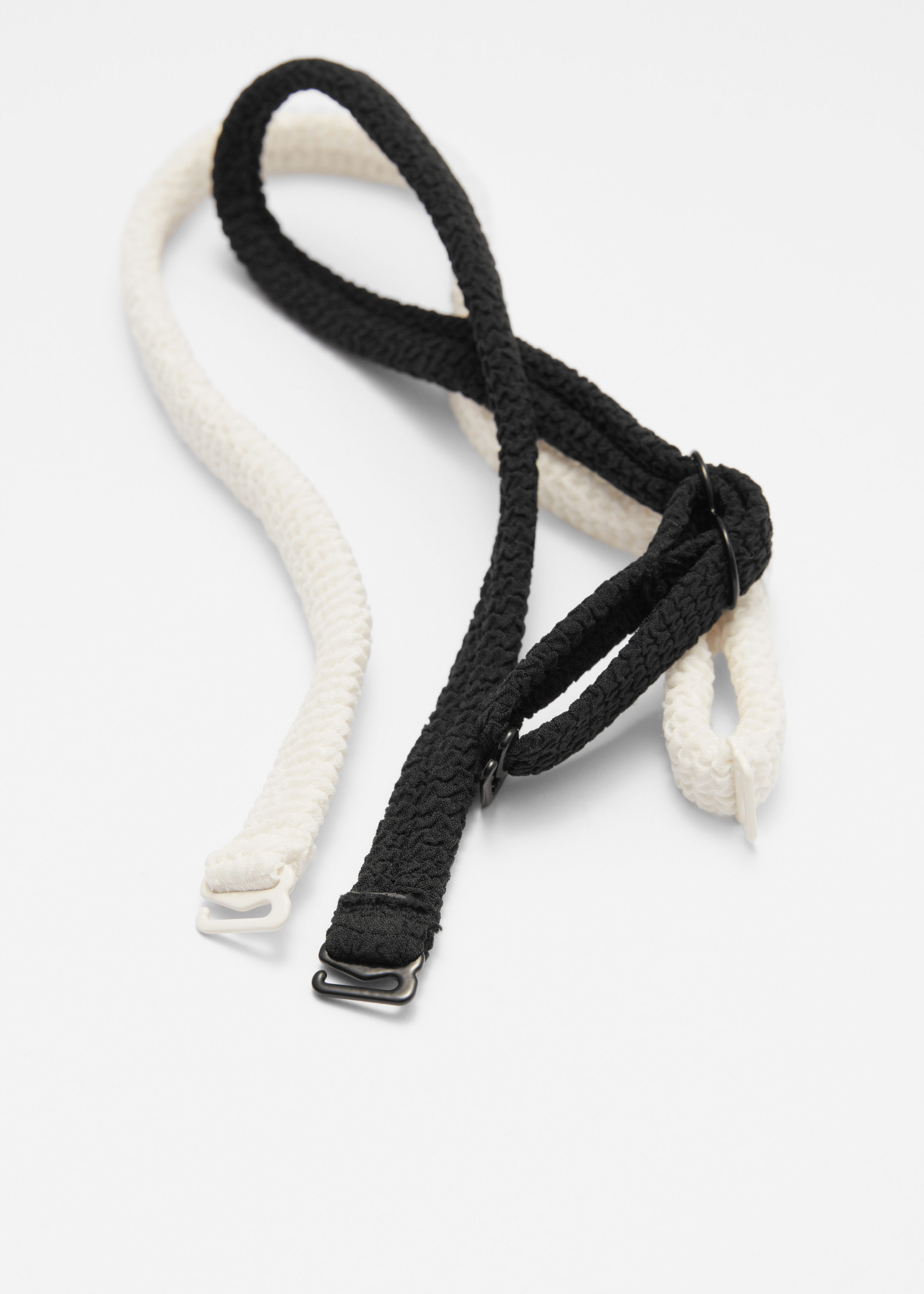 & Other Stories TEXTURED BANDEAU BIKINI TOP