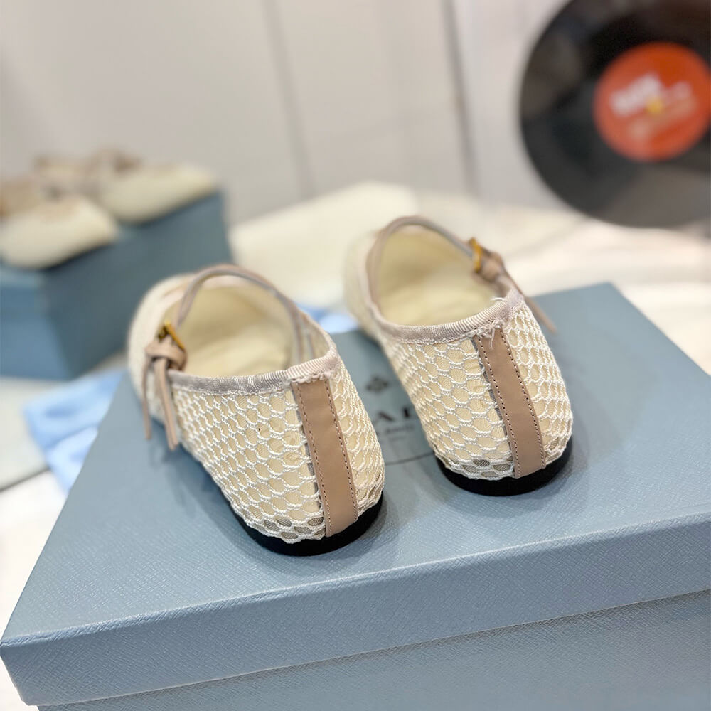 PRADA Mesh fabric ballerinas - Top Club
