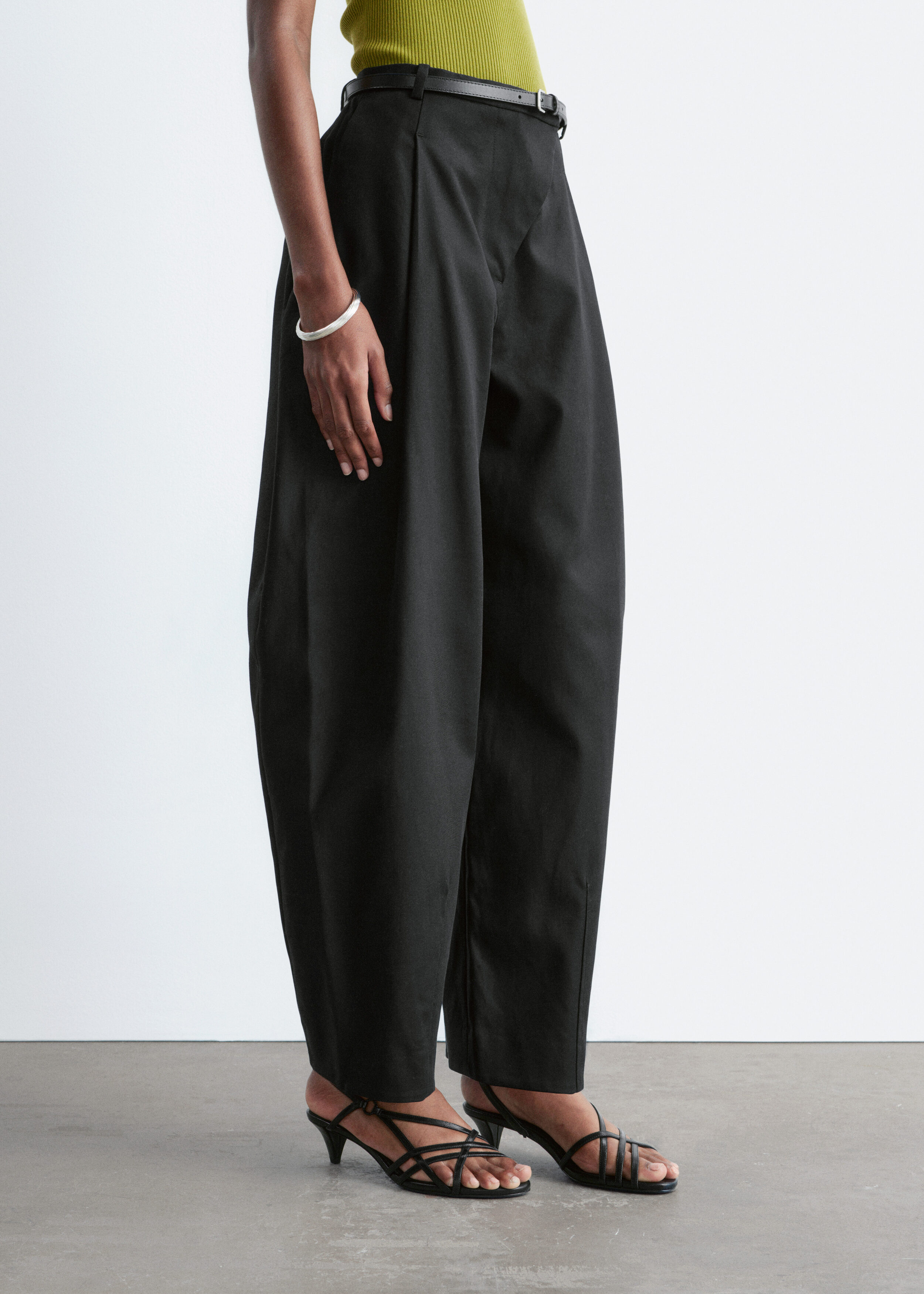 & Other Stories BARREL-LEG TROUSERS
