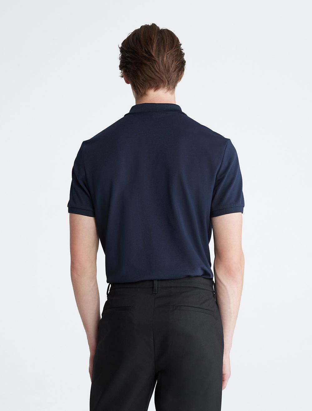 COACH Tech Zip Polo Shirt