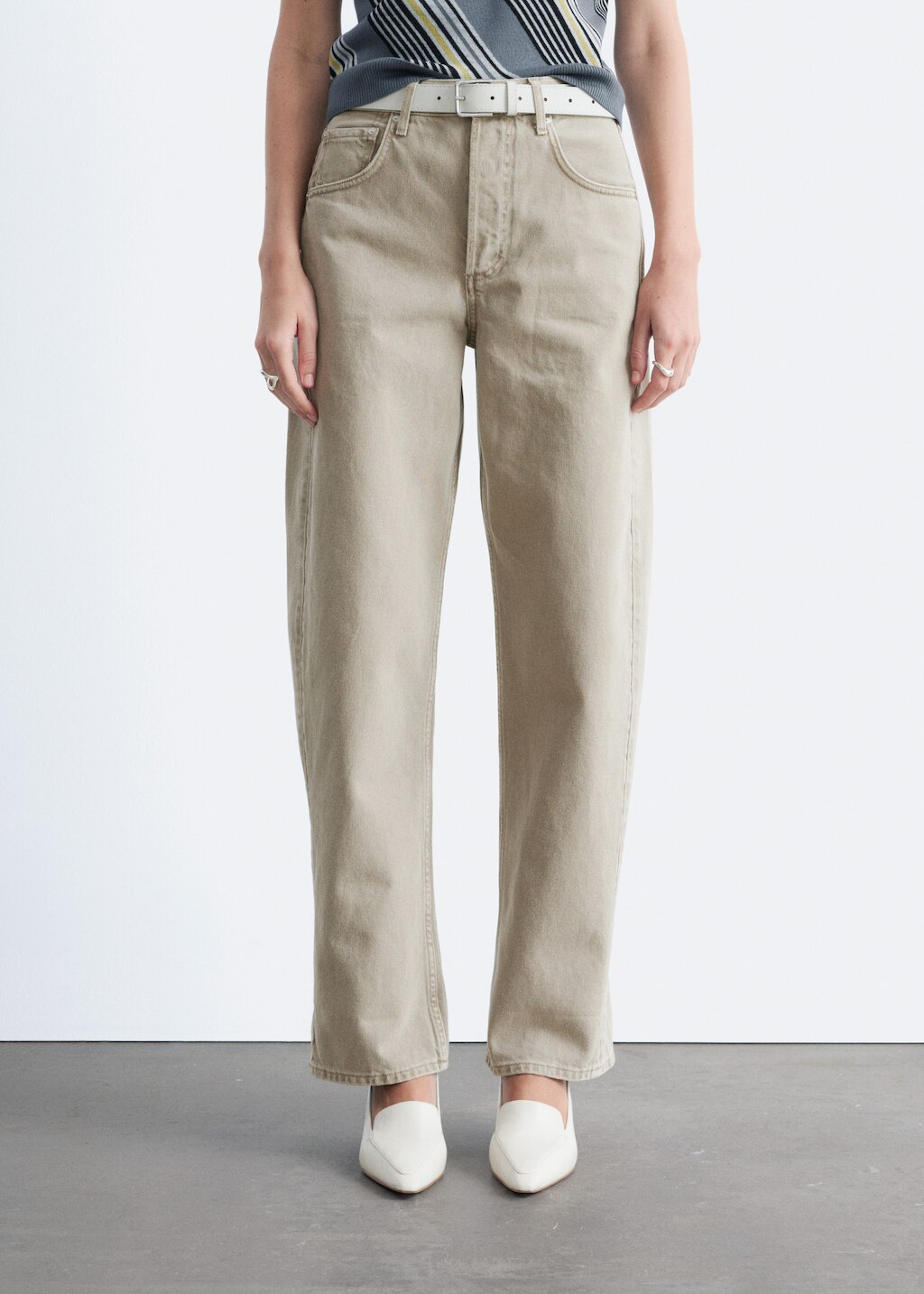 & Other Stories BARREL-LEG JEANS