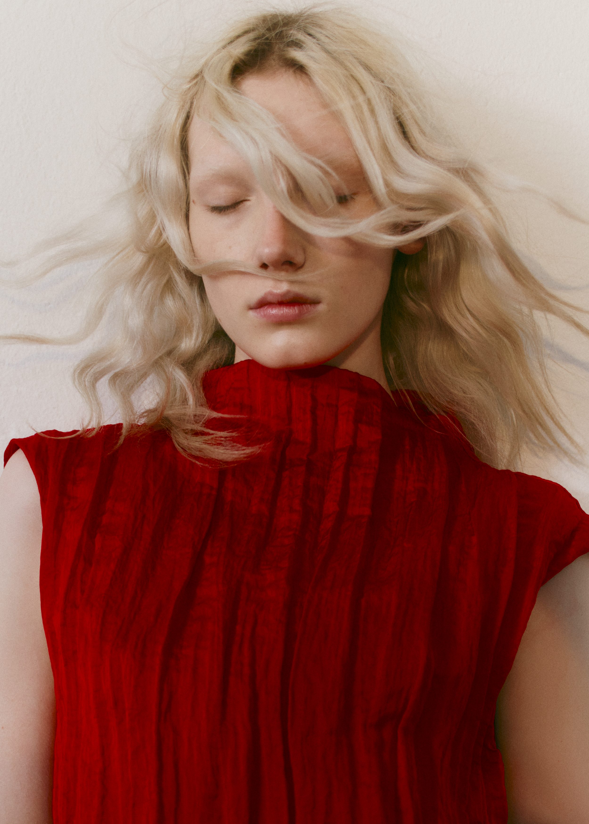 & Other Stories CRÊPE MIDI DRESS