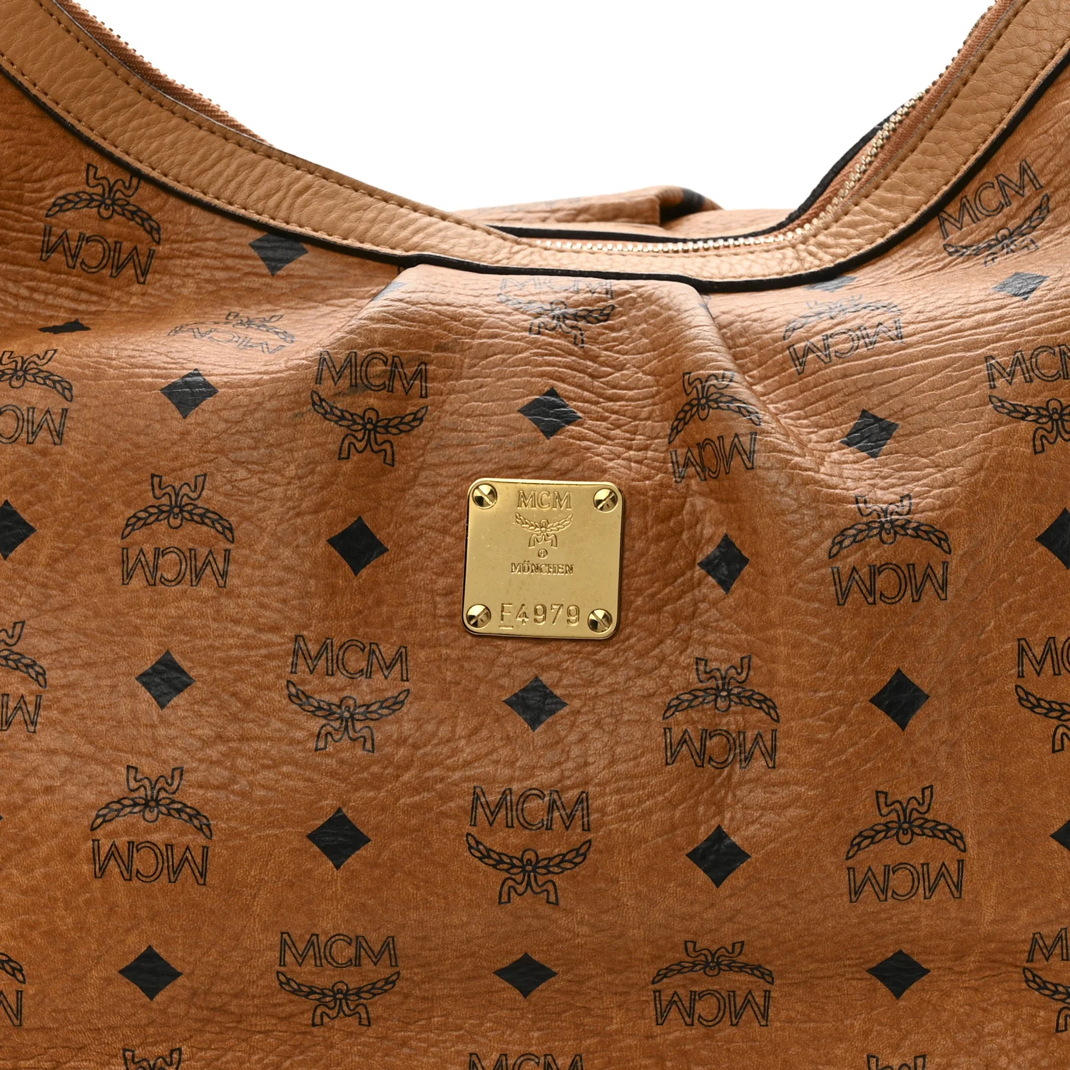 Visetos Hobo Cognac - Top Club