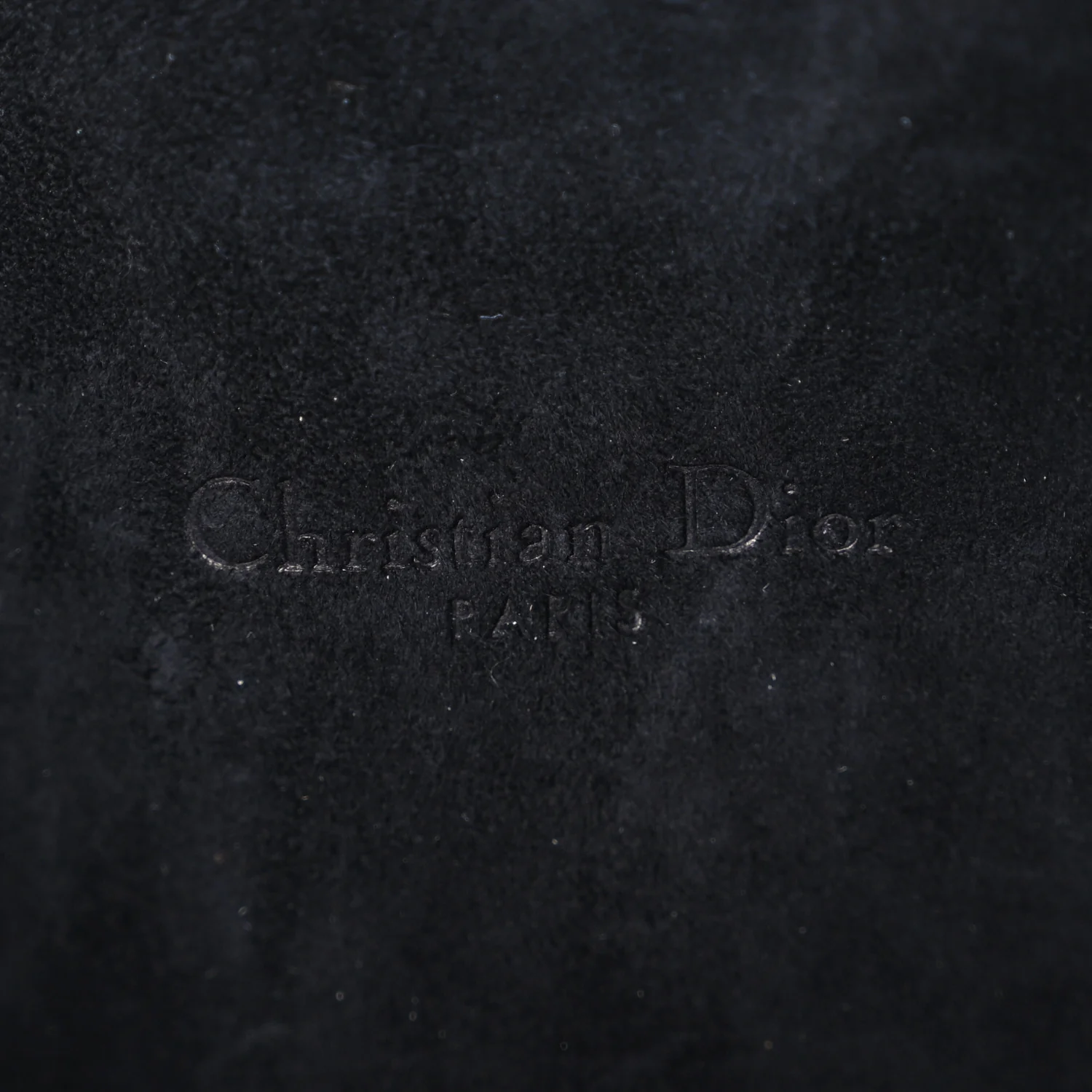 Grained Calfskin Caro Double Pouch Black - Top Club