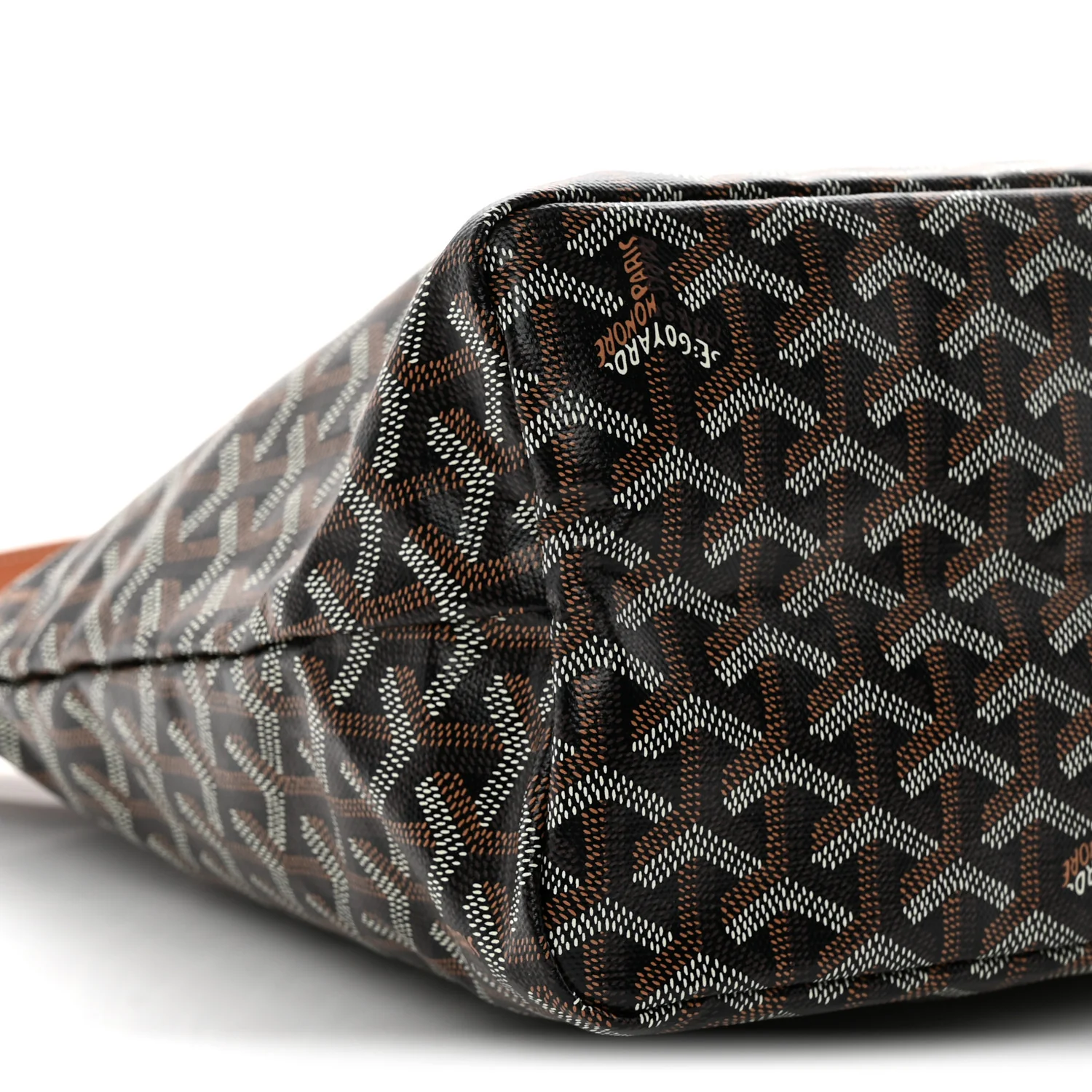 Goyardine Boheme Hobo Black Gold - Top Club