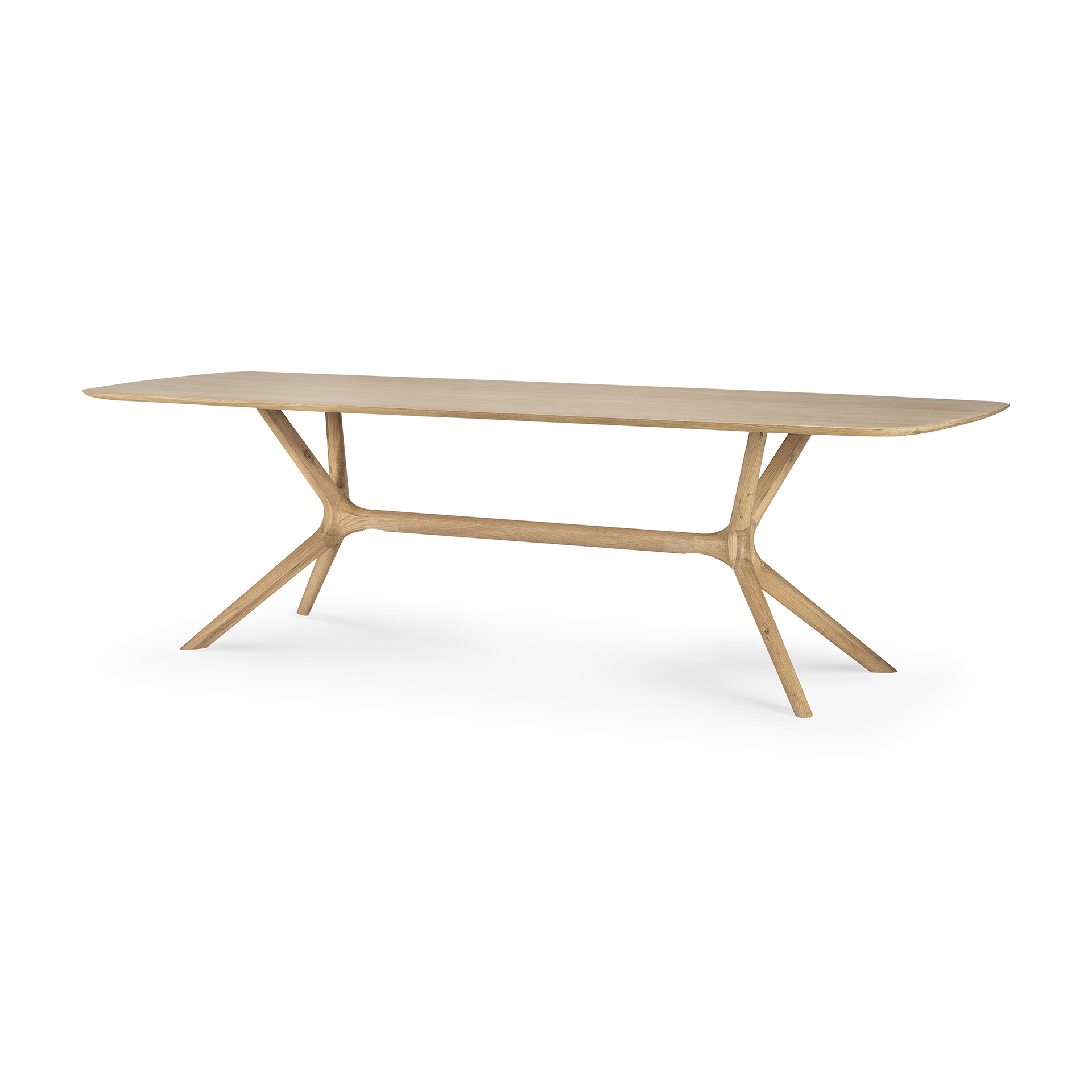 Oak X eettafel  - 250x100