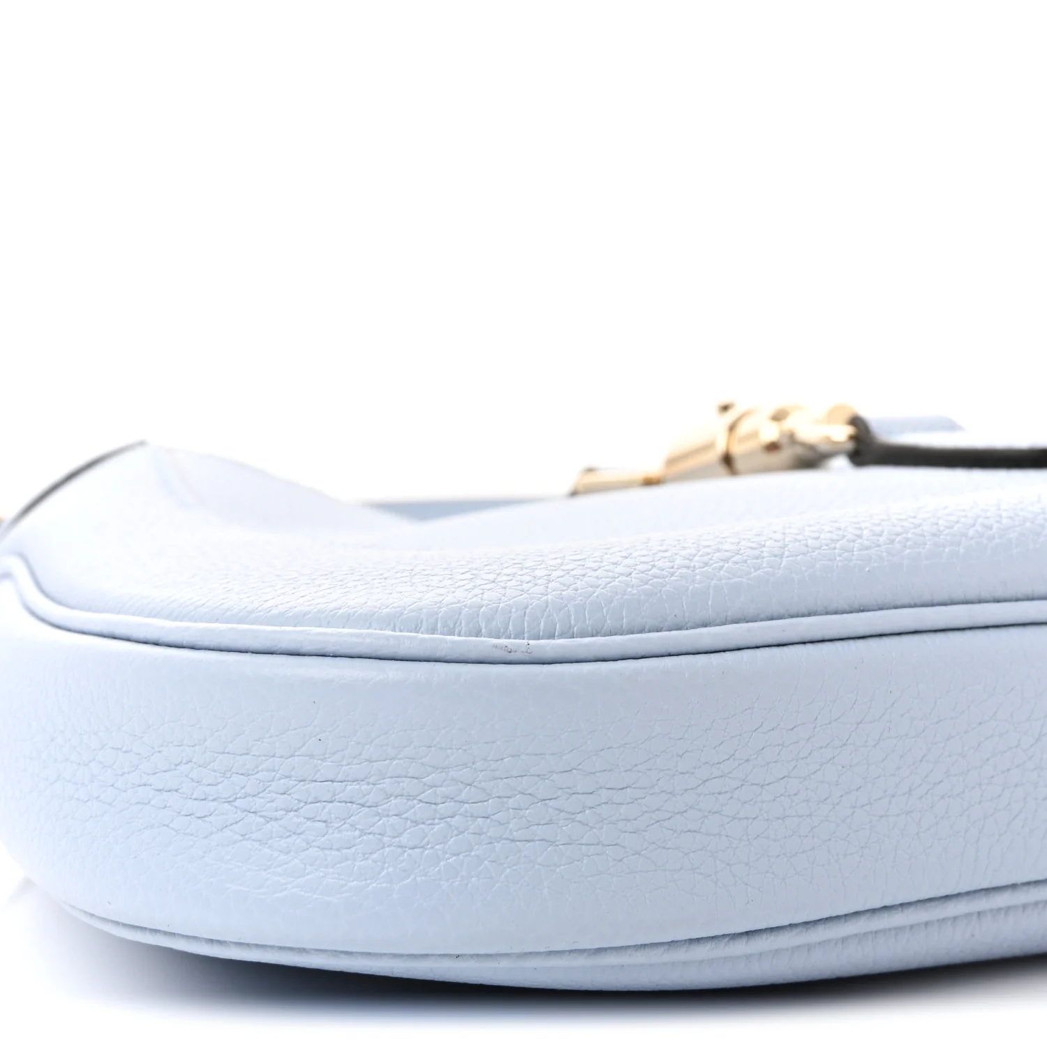 Grained Calfskin Web Medium Jackie 1961 Hobo Light Blue - Top Club