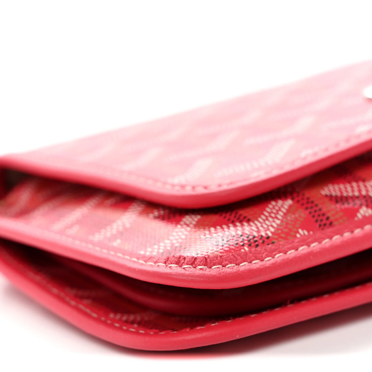 Goyardine Le Jardin Plumet Wallet Clutch Fuchsia - Top Club