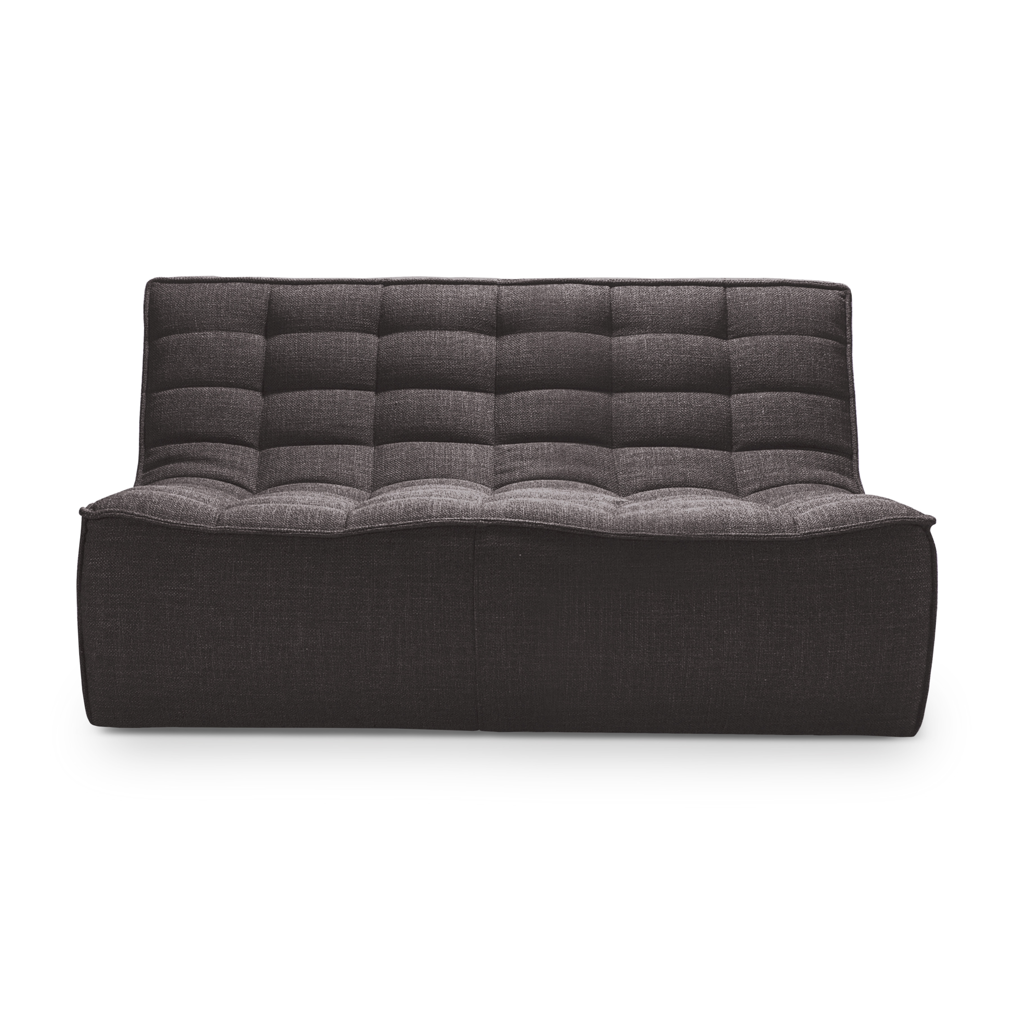 Modulaire bank N701 dark grey set 2 seat 90° rechte hoek