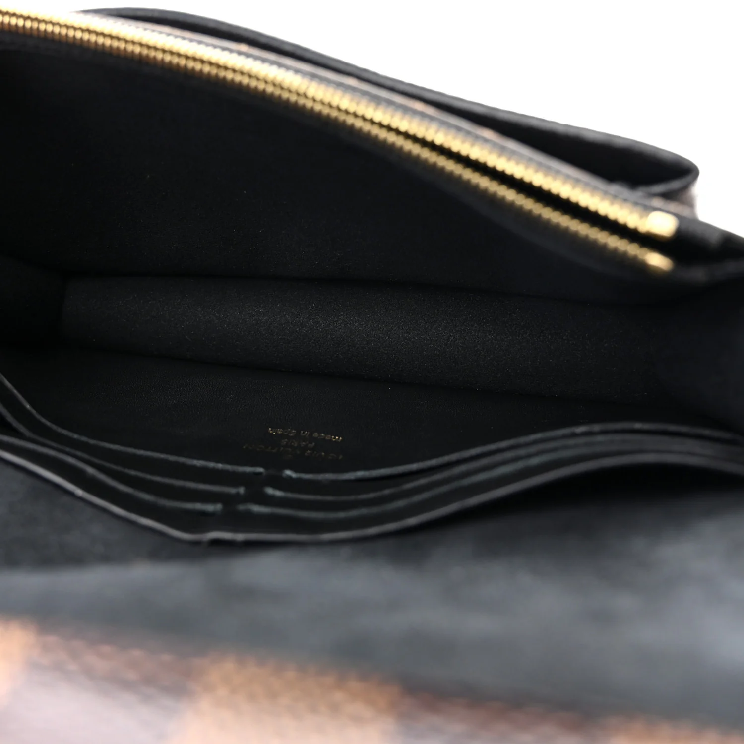 Damier Ebene Vavin Chain Wallet Black - Top Club