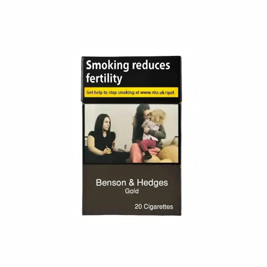 Benson & Hedges Gold Carton - RELX