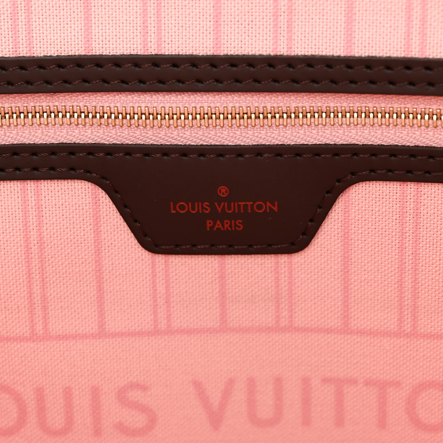 Damier Ebene Neo Neverfull MM Rose Ballerine - Top Club