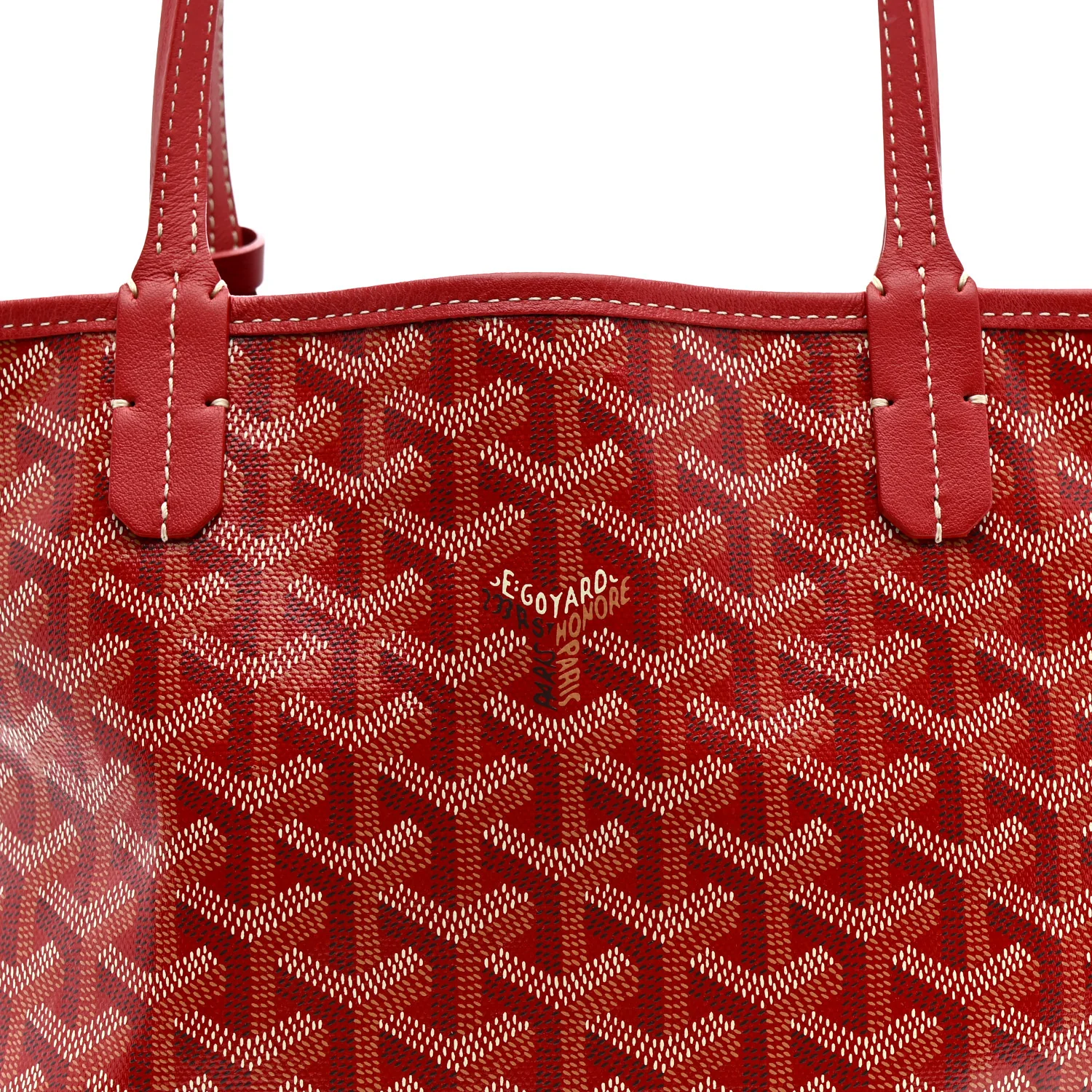 Goyardine Reversible Mini Anjou Red - Top Club