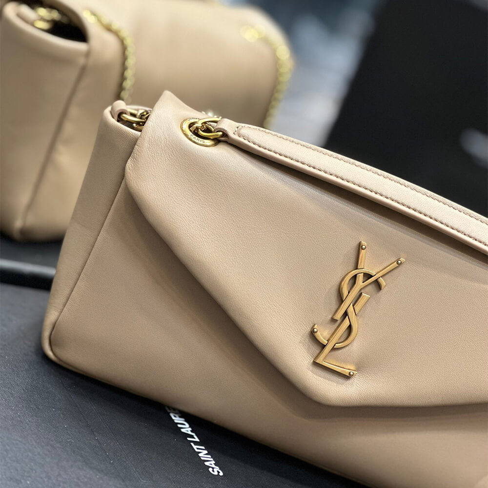 YSL calypso small in plunged lambskin - Top Club