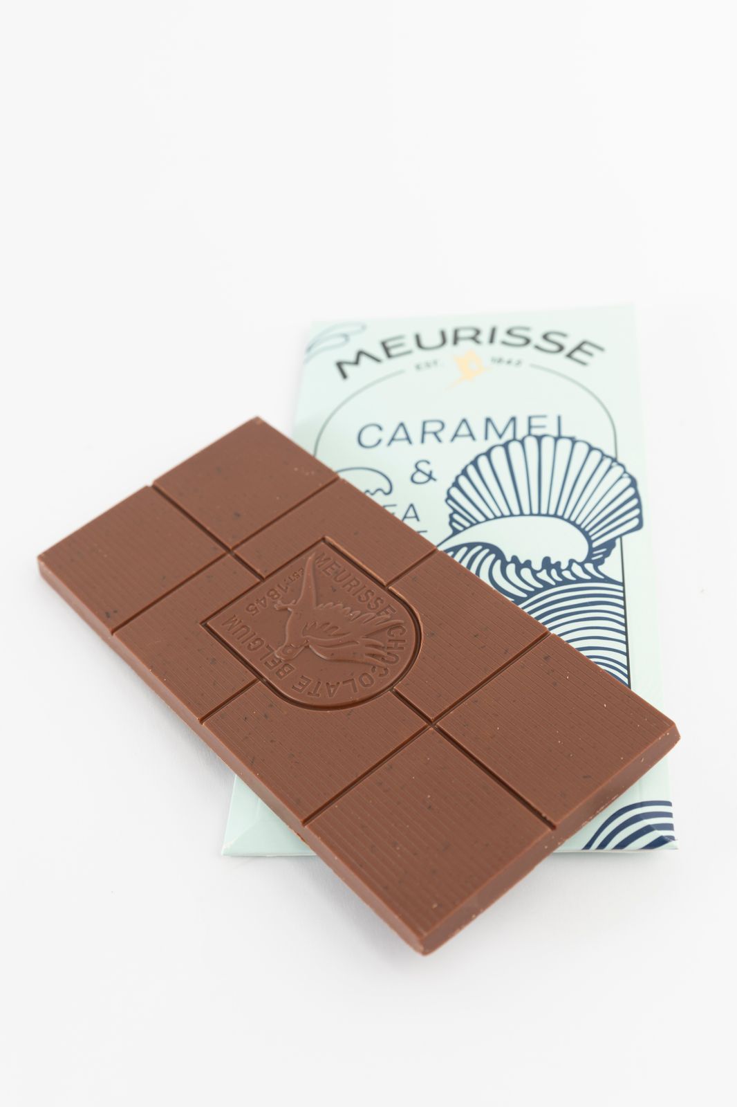 Meurisse chocoladereep melk Karamel Zeezout