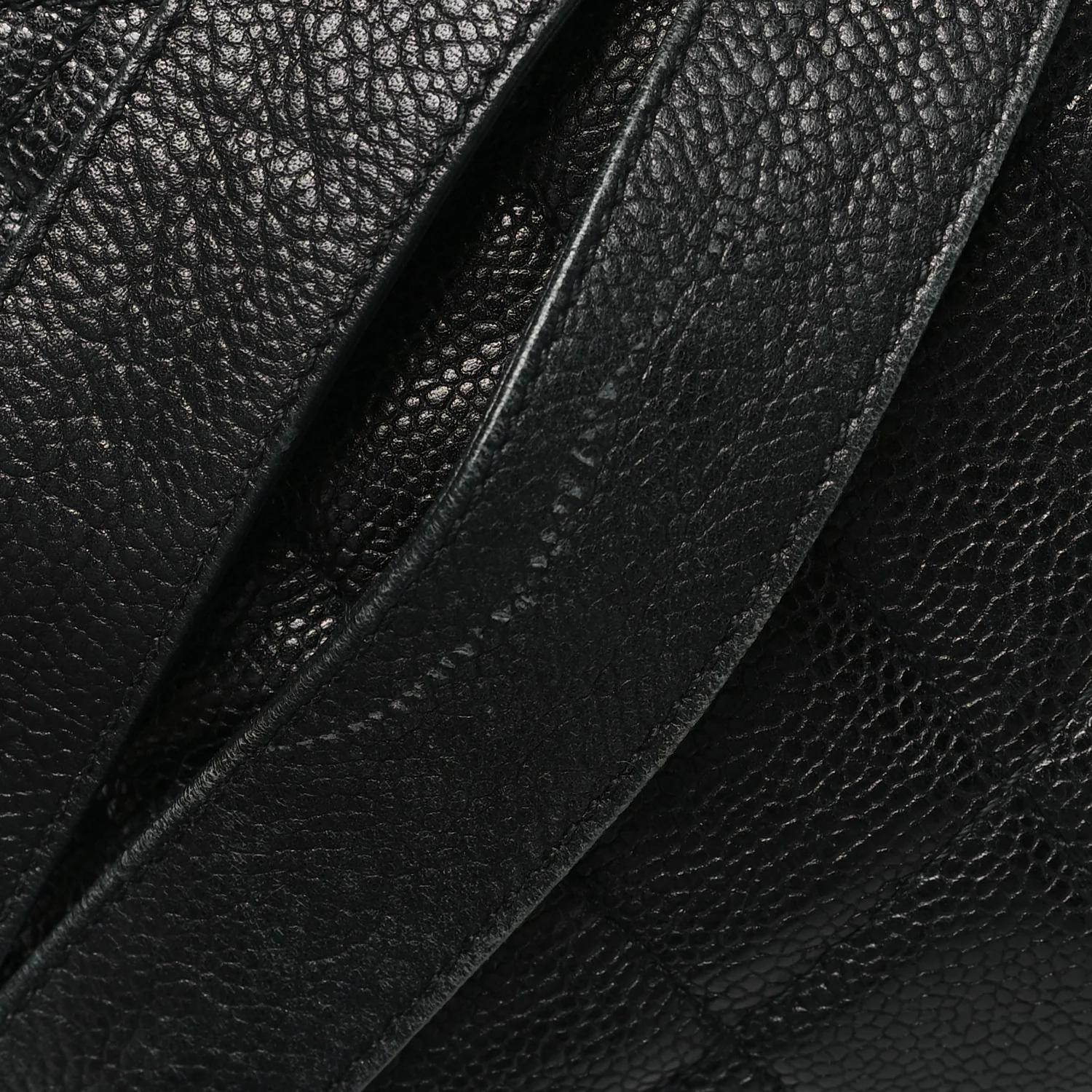 Caviar Quilted Backpack Black - Top Club