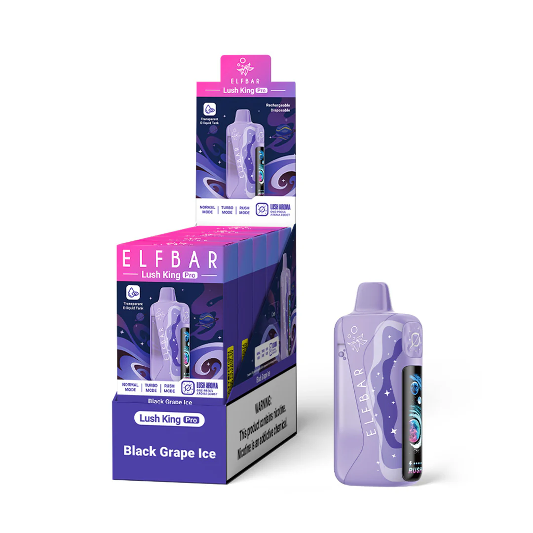 ELFBAR Lush King Pro Rechargeable Disposable Vape (All Flavours)
