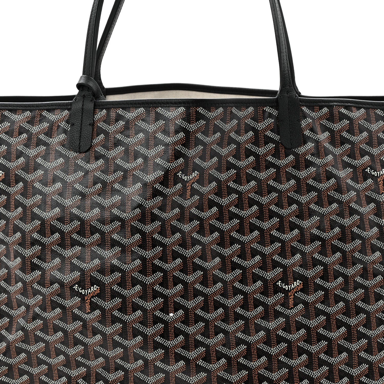 Goyardine Saint Louis GM Black - Top Club