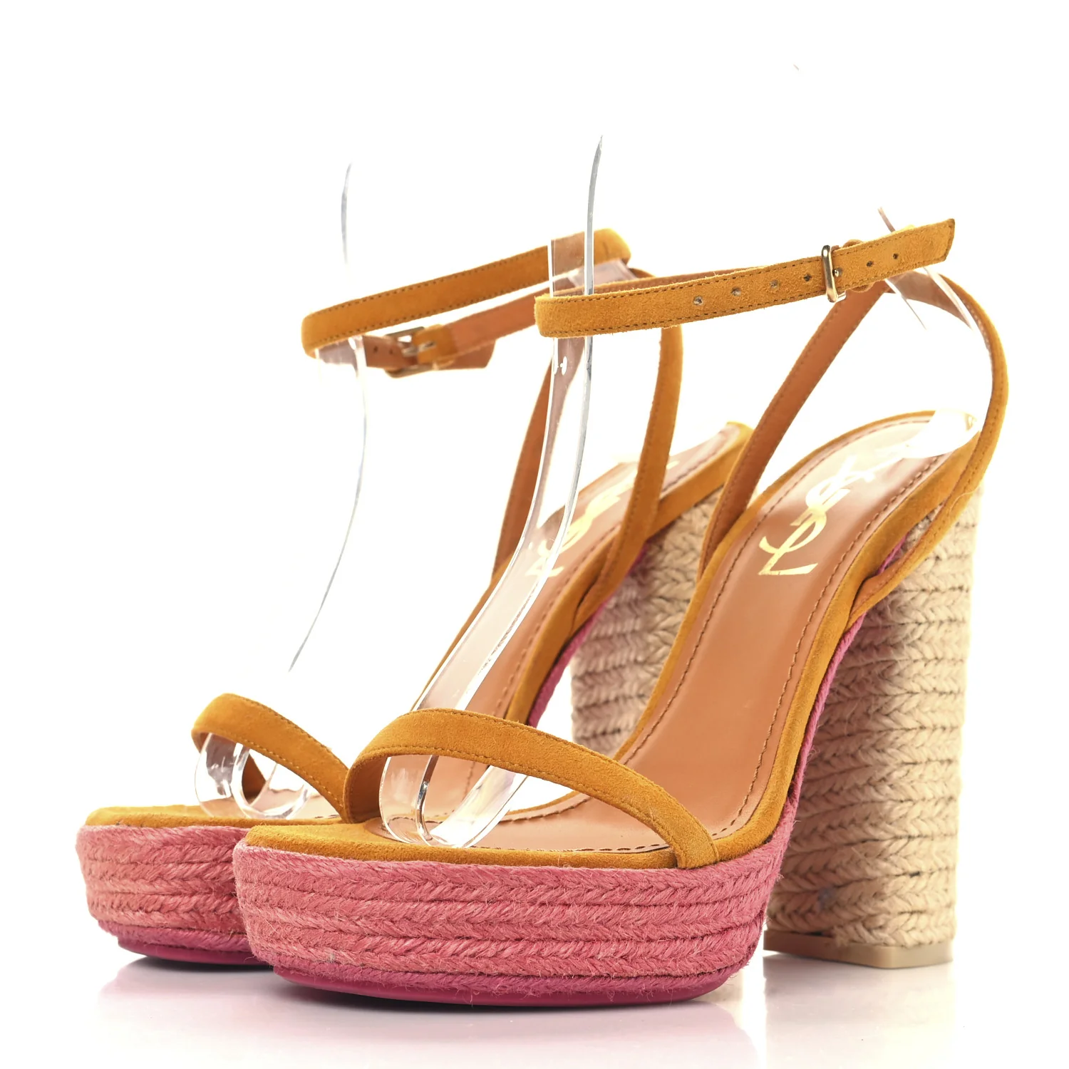 Suede Riviera 105 Espadrille Sandals 37 Multicolor - Top Club