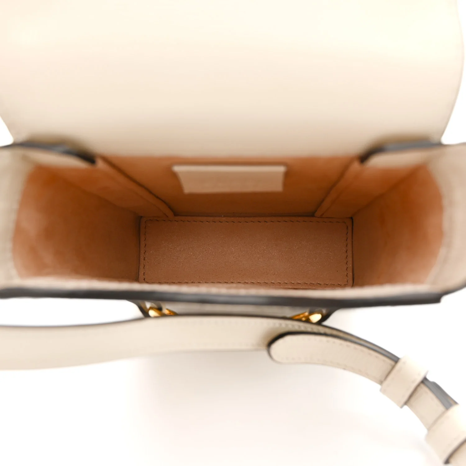 GG Supreme Monogram Azalea Calfskin Mini Horsebit 1955 Crossbody Bag Beige Ebony Mystic White - Top Club