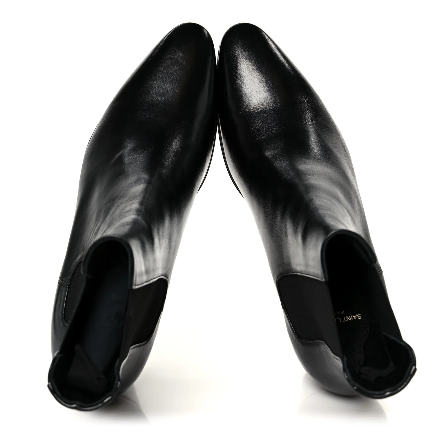 Incrociato Muriel Vassili 60 Ankle Zip Boots 37.5 Black