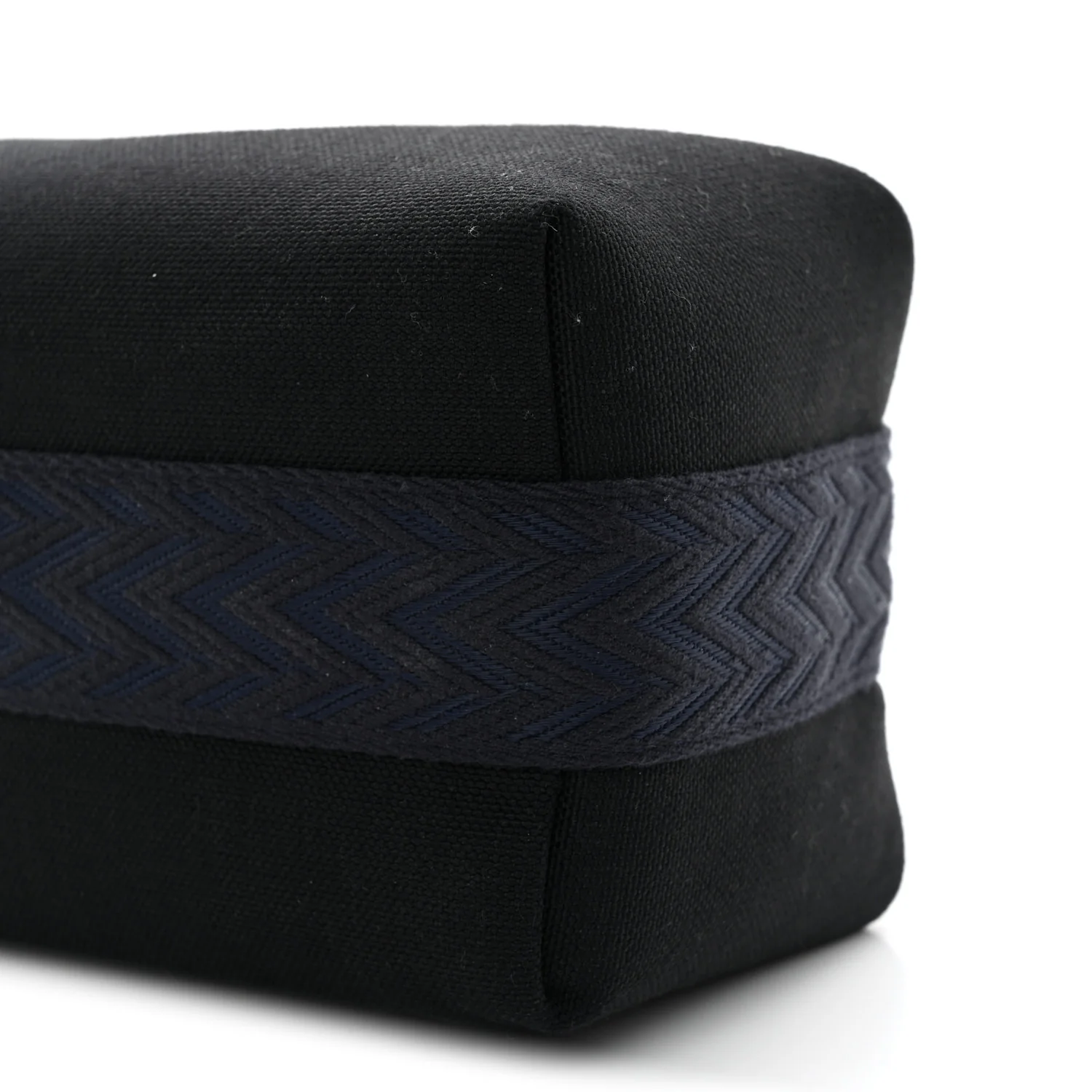 Canvas Small Bride-A-Brac Pouch Black Bleu Nuit - Top Club