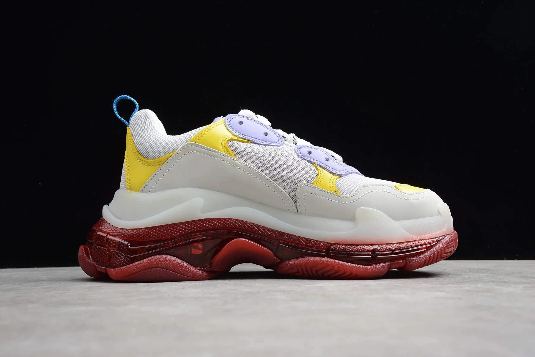 Balenciaga Triple S Clear Sole – White Yellow - Sneaker Replica Workshop