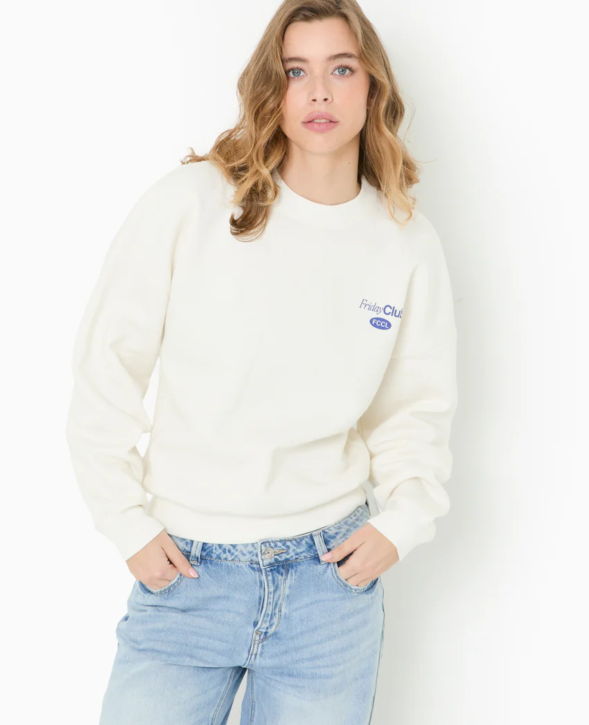 Pimkie Sweat oversize avec print poitrine et dos